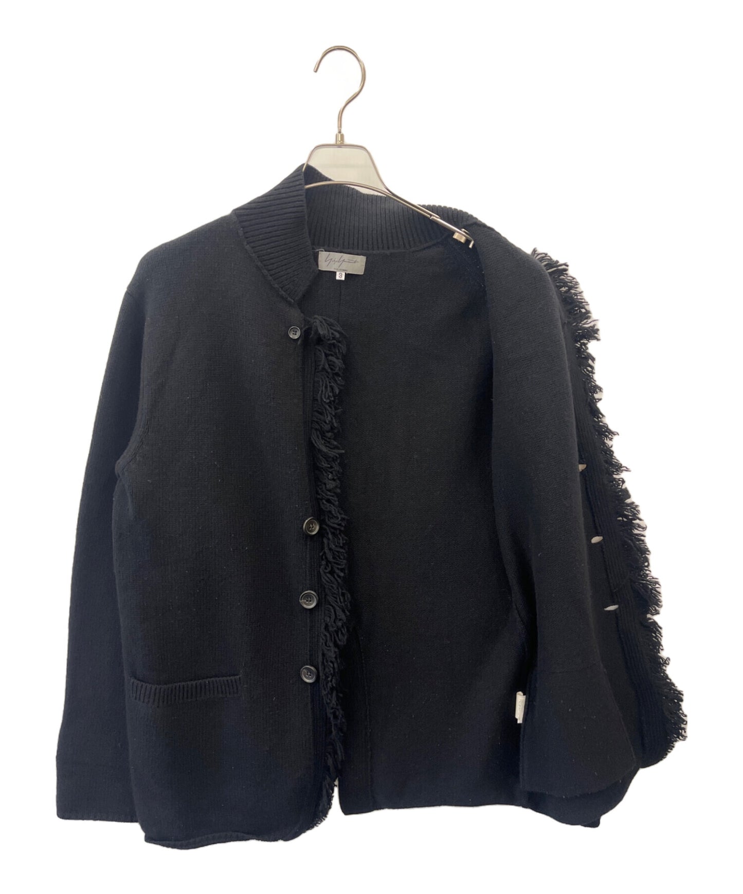 [Pre-owned] YOHJI YAMAMOTO fringe cardigan HE-K68-174