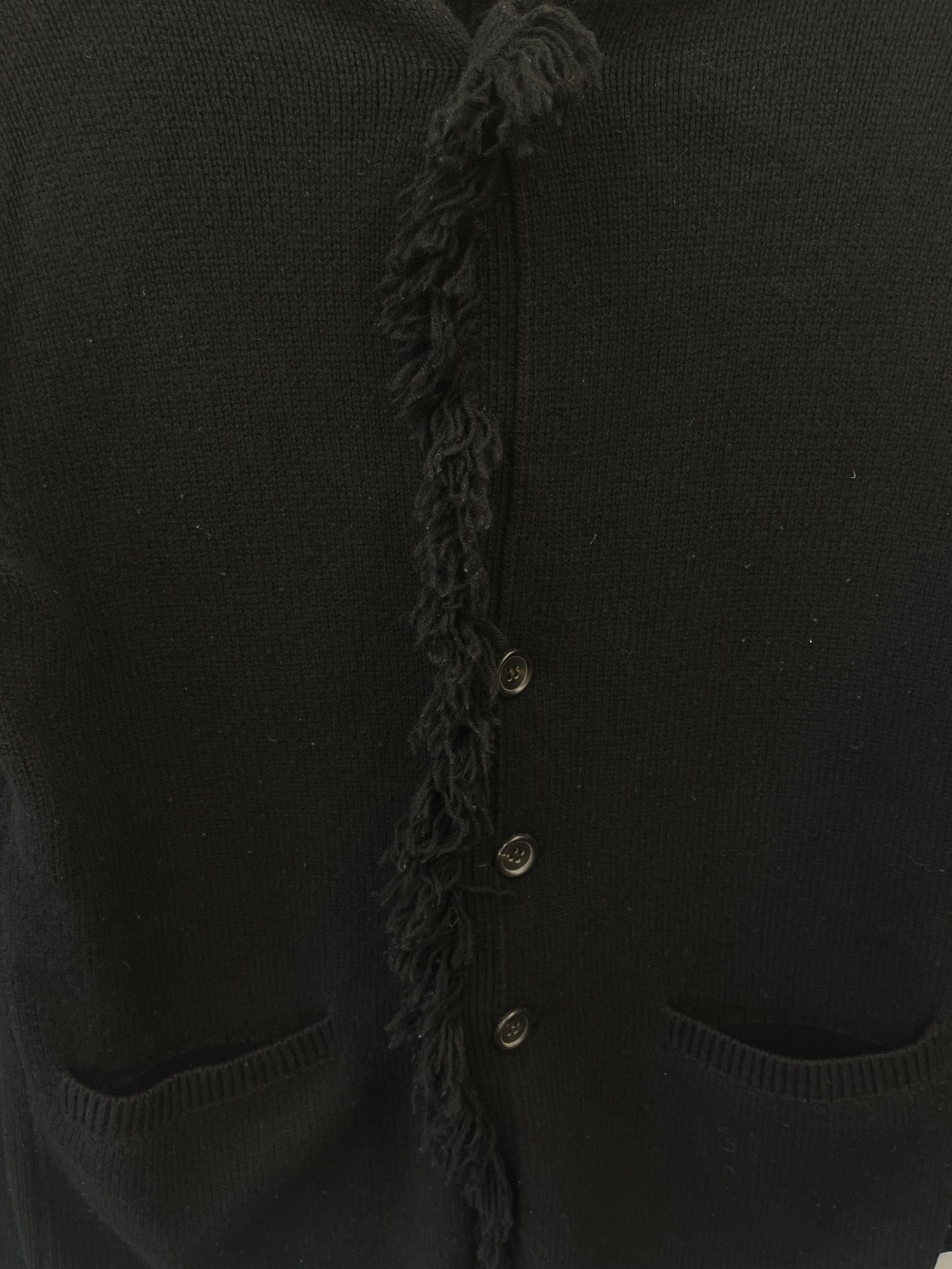 [Pre-owned] YOHJI YAMAMOTO fringe cardigan HE-K68-174