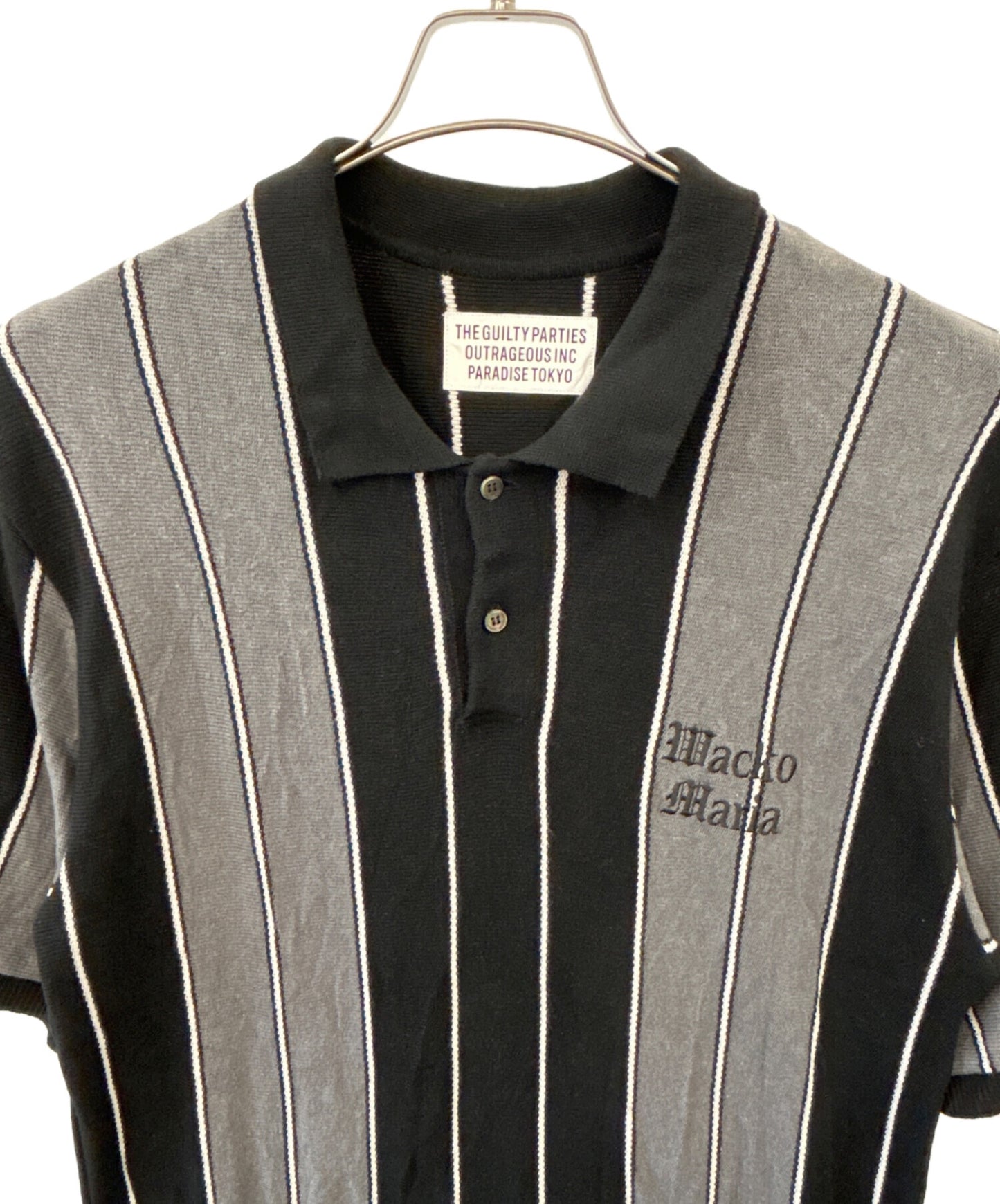 [Pre-owned] WACKO MARIA WACKO MARIA Knit polo shirt