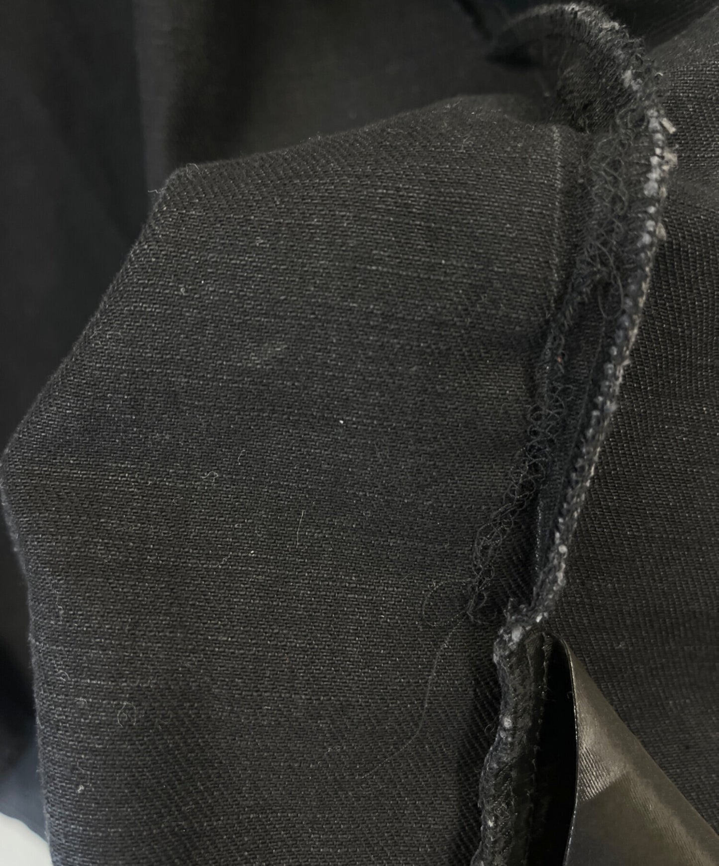 [Pre-owned] RAF SIMONS BIG FIT DENIM SHIRT with TWO PATCHES 191-248