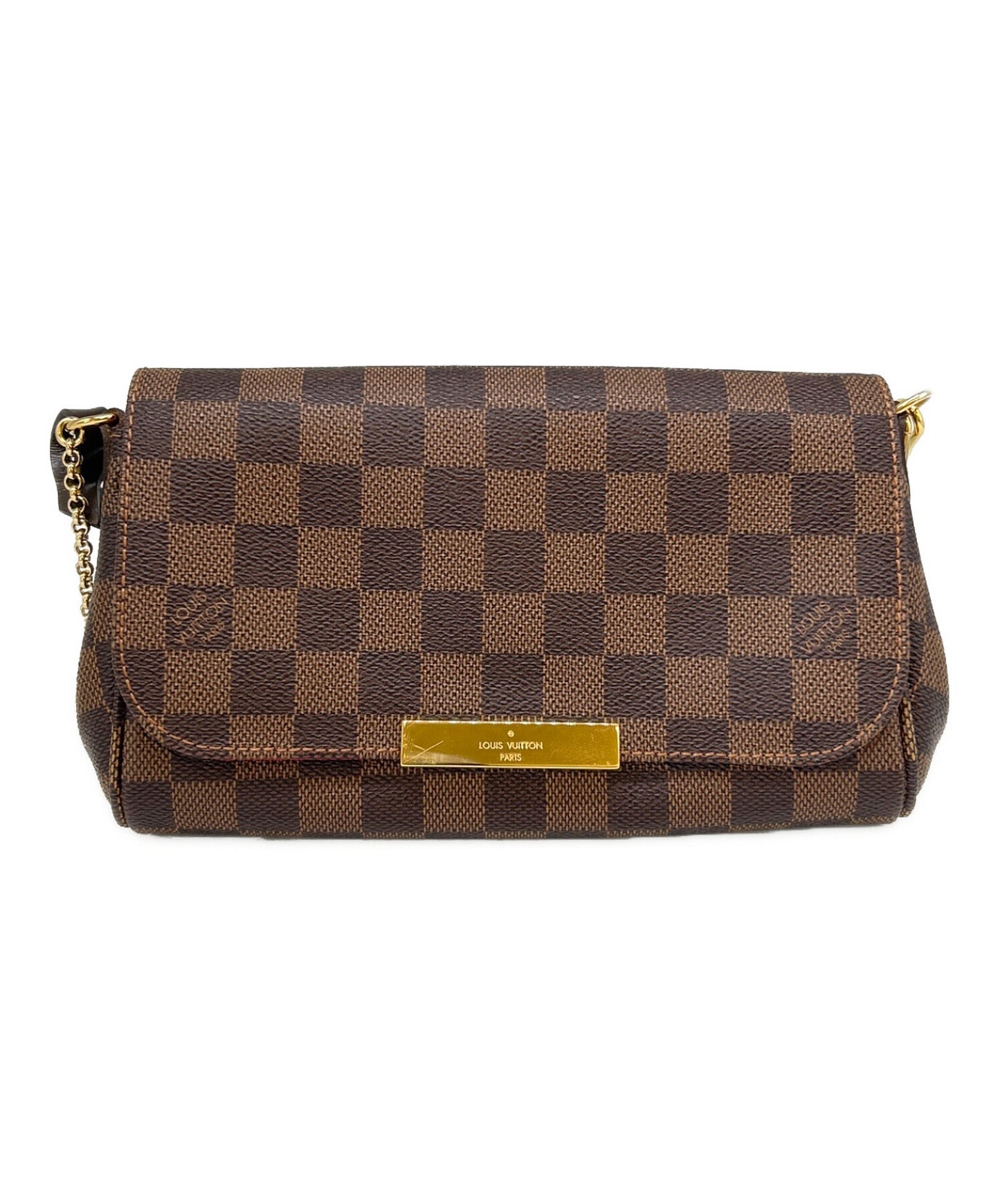 [Pre-owned] LOUIS VUITTON LOUIS VUITTON Damier Favolite PM shoulder pouch N41276