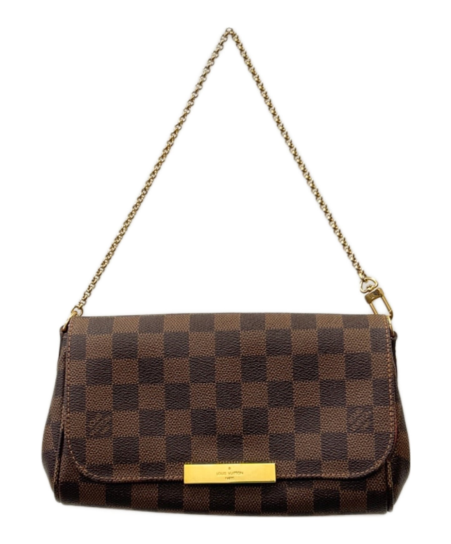 [Pre-owned] LOUIS VUITTON LOUIS VUITTON Damier Favolite PM shoulder pouch N41276