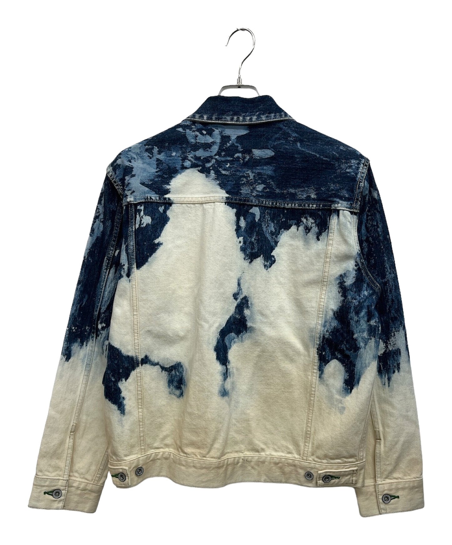 [Pre-owned] NEIGHBORHOOD Bleached Denim Jacket