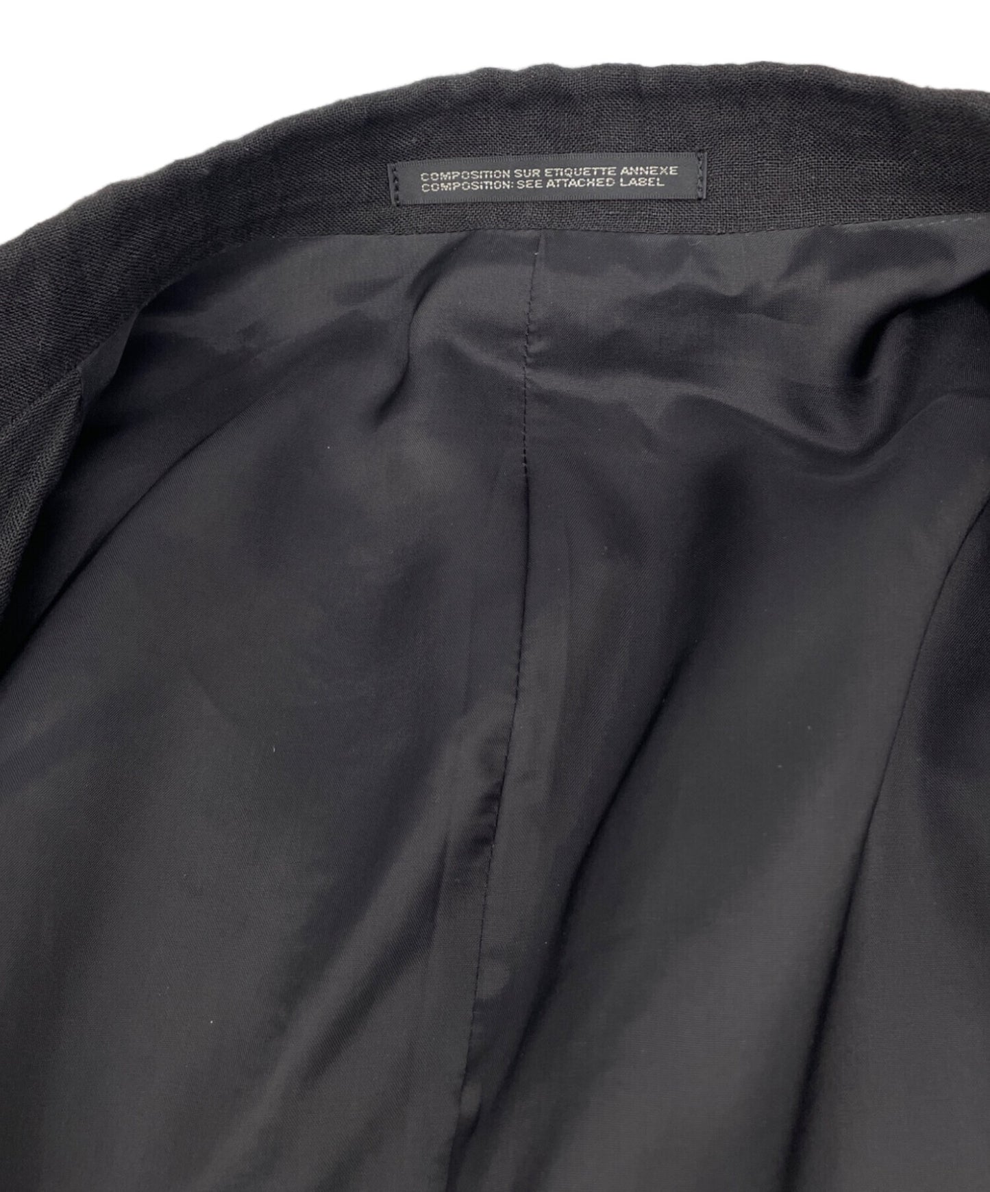 [Pre-owned] Yohji Yamamoto pour homme Linen Patchwork Jacket HZ-J75-334