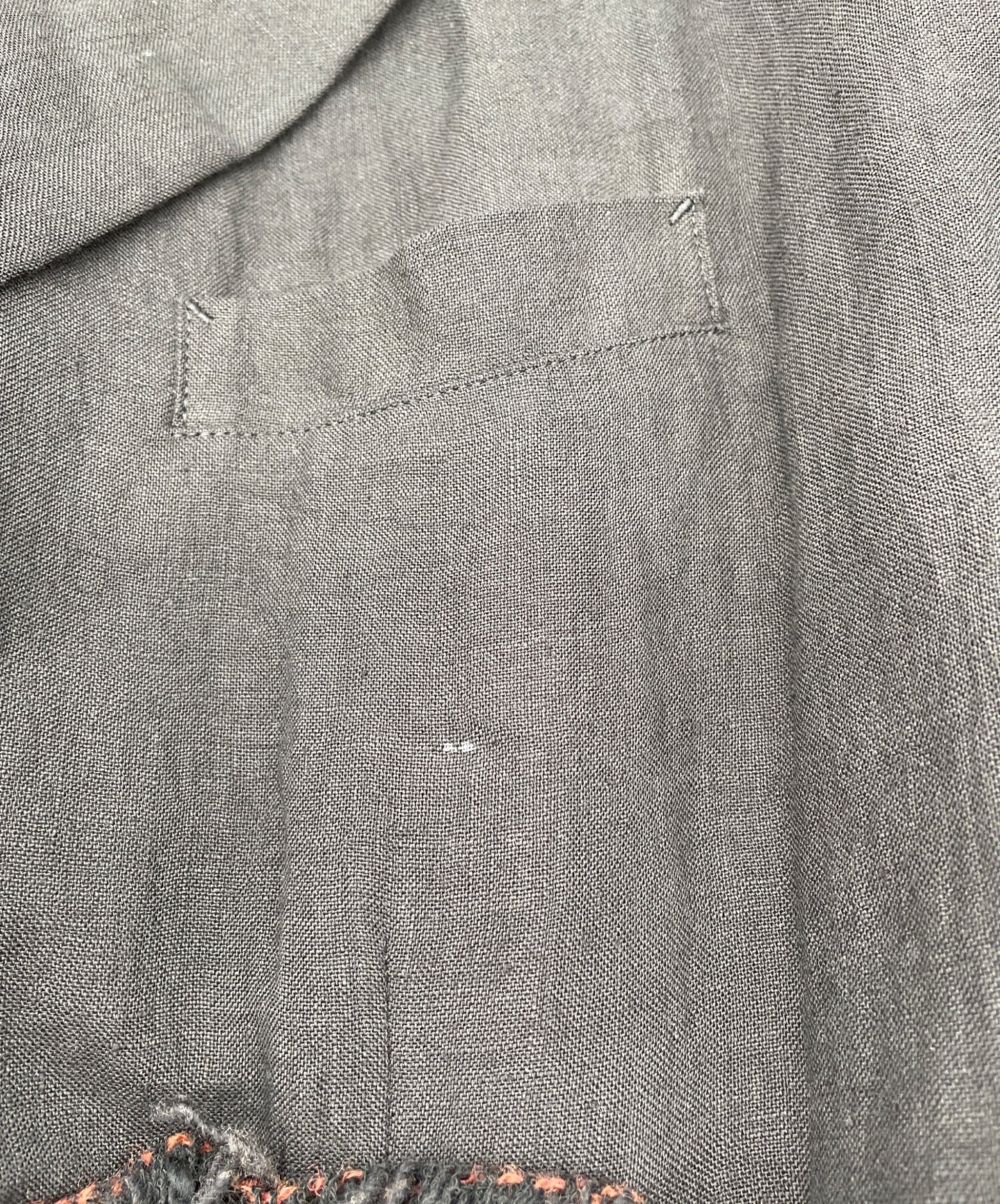 [Pre-owned] Yohji Yamamoto pour homme Linen Patchwork Jacket HZ-J75-334