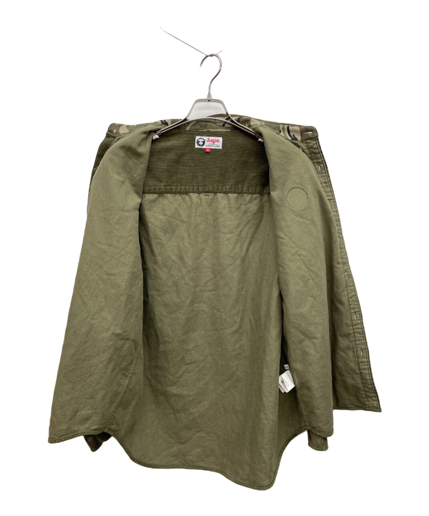 [Pre-owned] A BATHING APE corduroy shirt