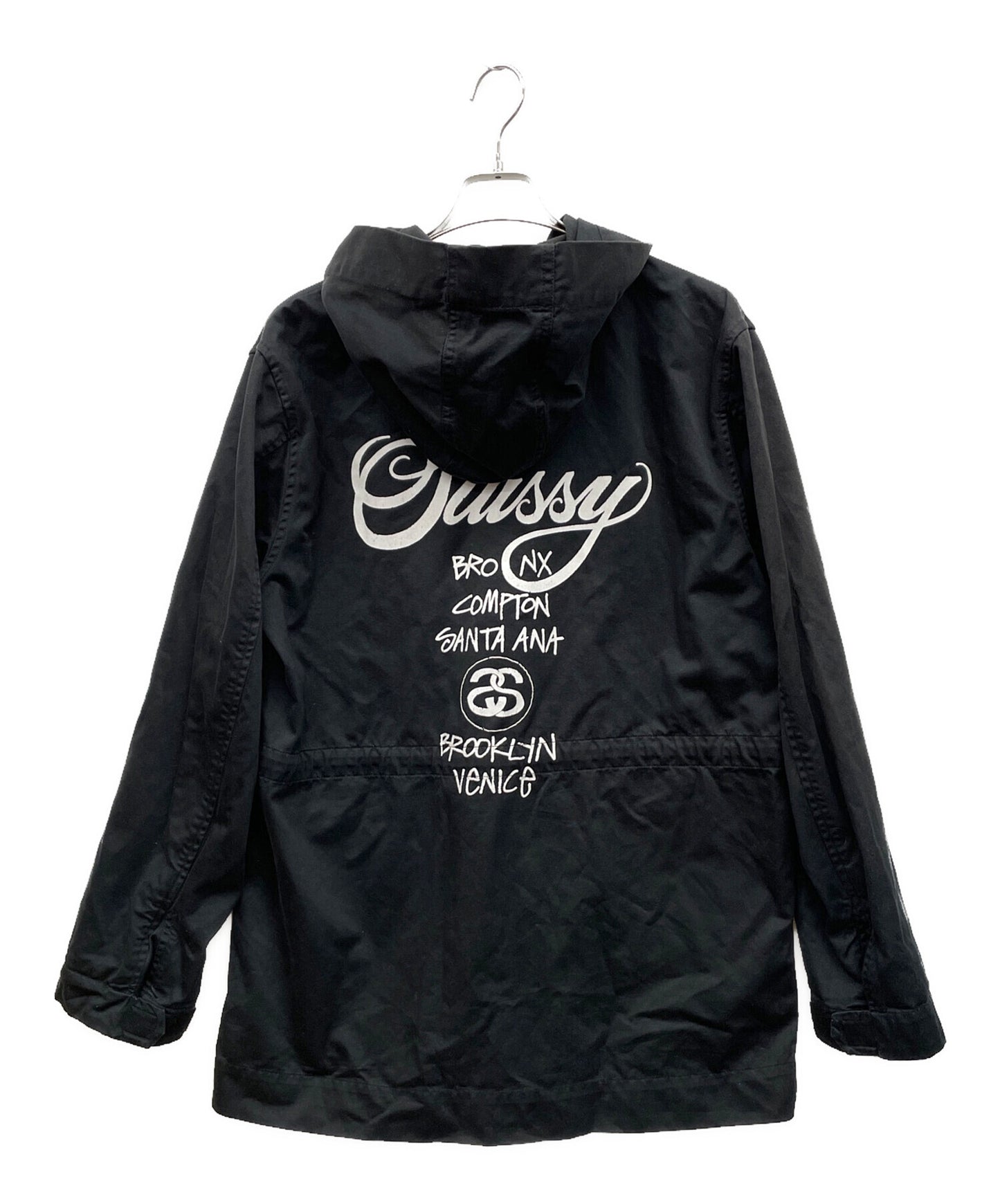 [Pre-owned] stussy 10's STUSSY WORLD TOUR FIELD PARKA TYPE COAT Hooded Coat