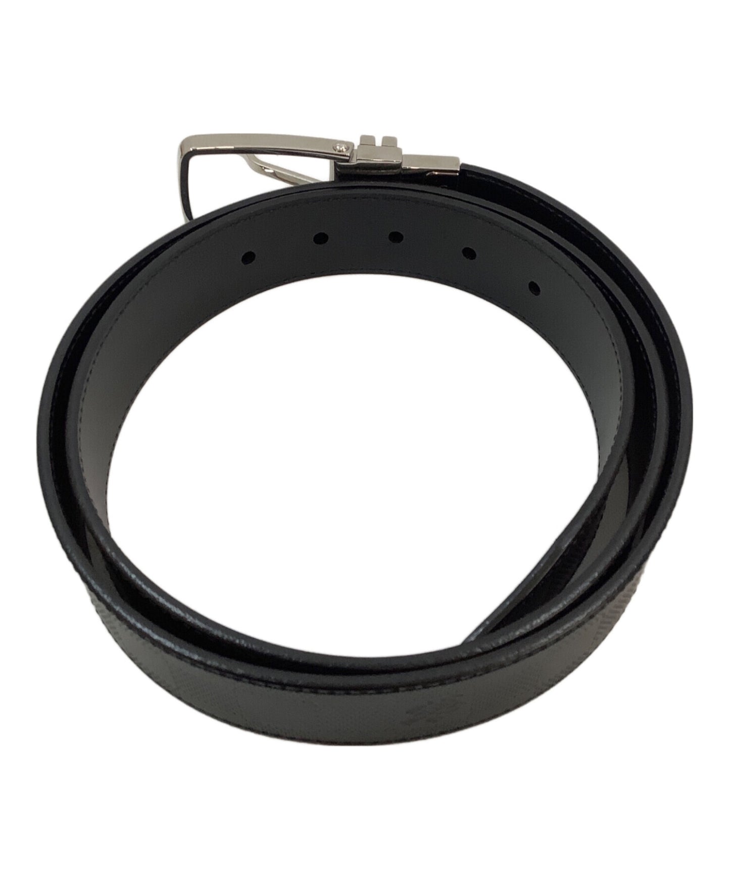 [Pre-owned] LOUIS VUITTON Reversible leather belt M9674