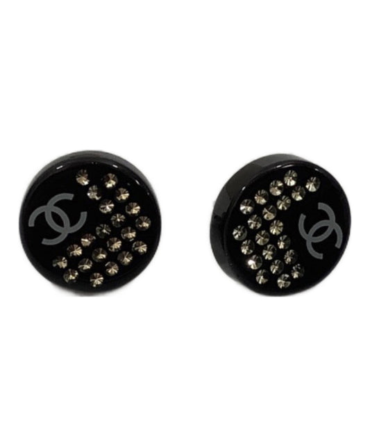 [Pre-owned] CHANEL Coco rhinestone