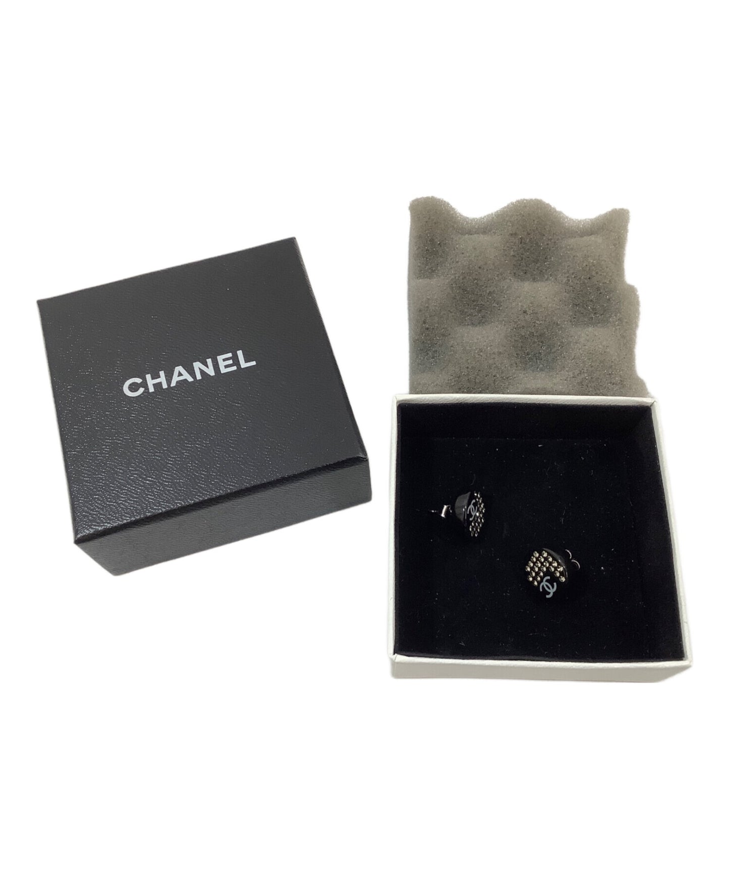 [Pre-owned] CHANEL Coco rhinestone