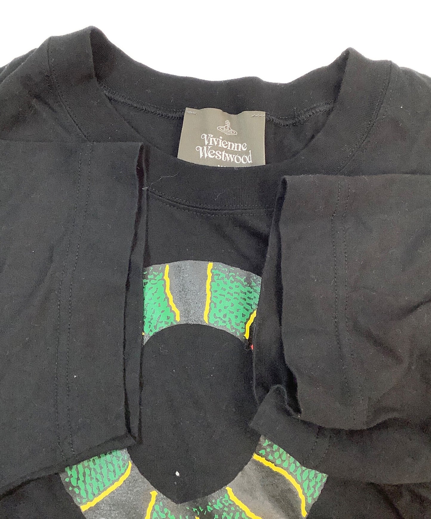 [Pre-owned] Vivienne Westwood man short-sleeved cut-and-sew VW-LP-82723