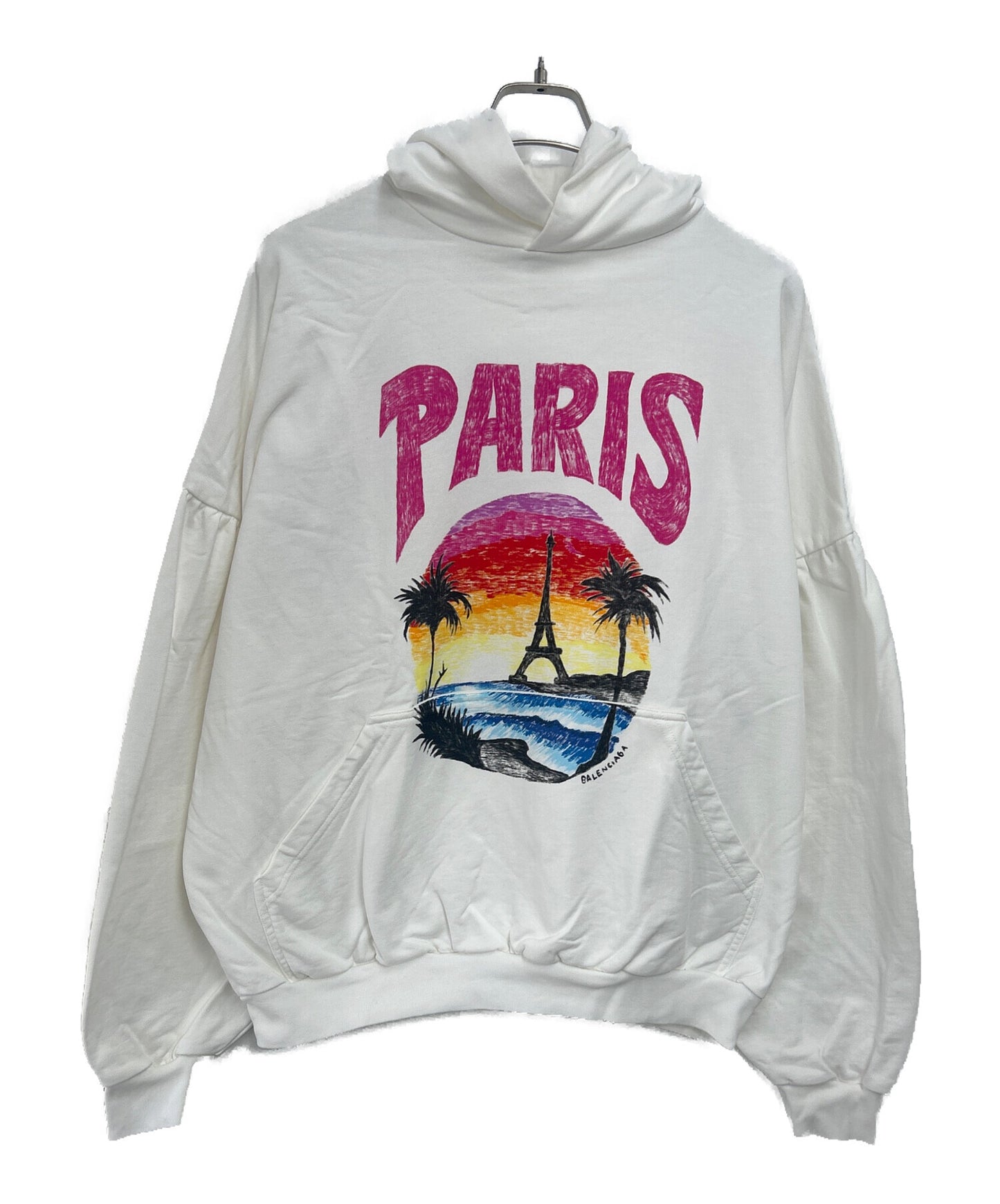 [Pre-owned] BALENCIAGA pullover hoodie 761458 TPVM1