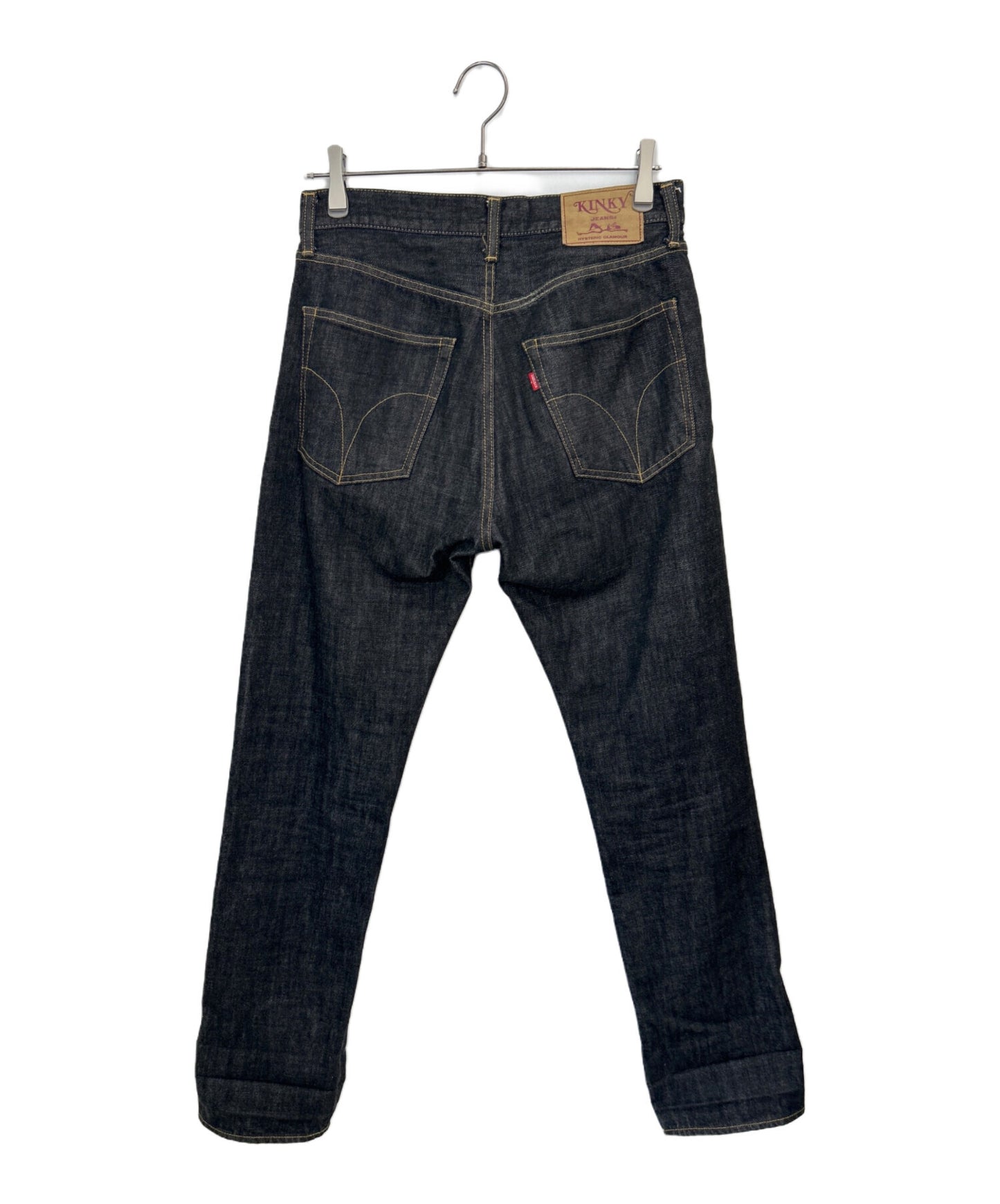 [Pre-owned] Hysteric Glamour Studded straight denim pants 02213AP19
