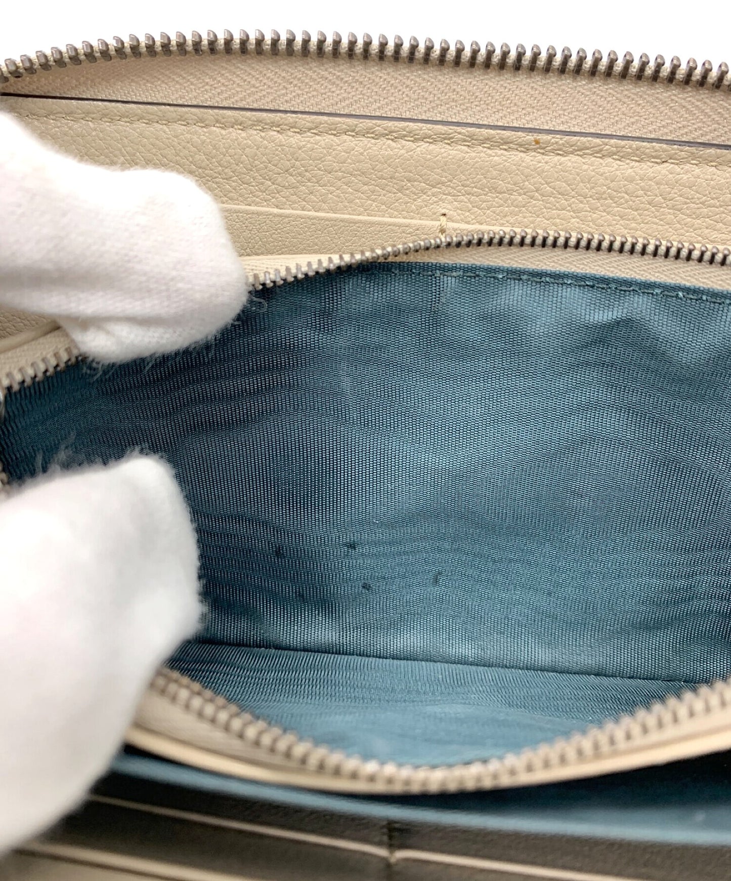 [Pre-owned] GUCCI Bamboo Diana Zip Round Wallet 658634