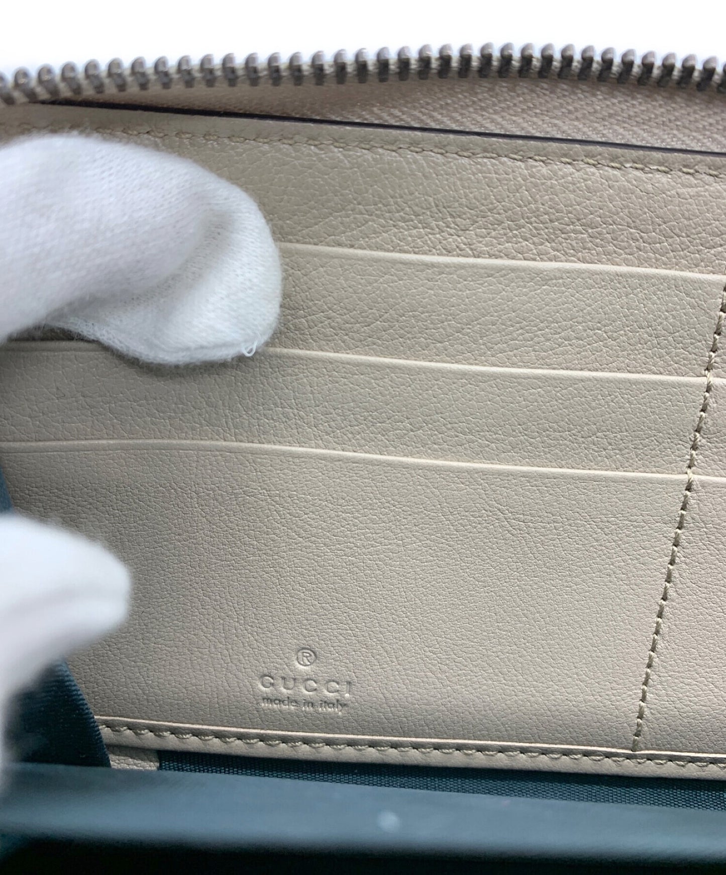 [Pre-owned] GUCCI Bamboo Diana Zip Round Wallet 658634