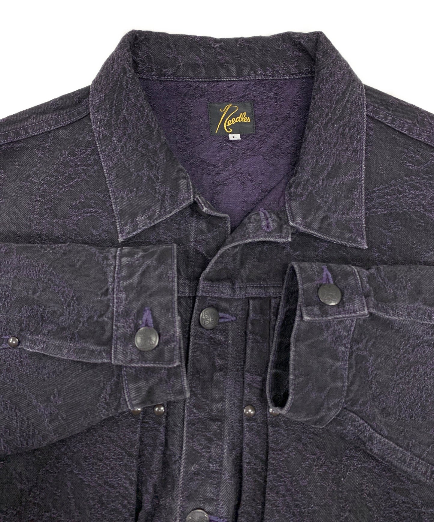 [Pre-owned] Needles denim jacket NS-160