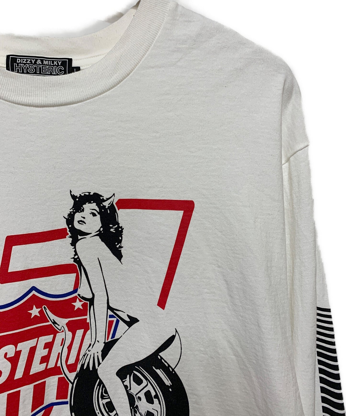 [Pre-owned] Hysteric Glamour long sleeve cut and sewn 02251CL06