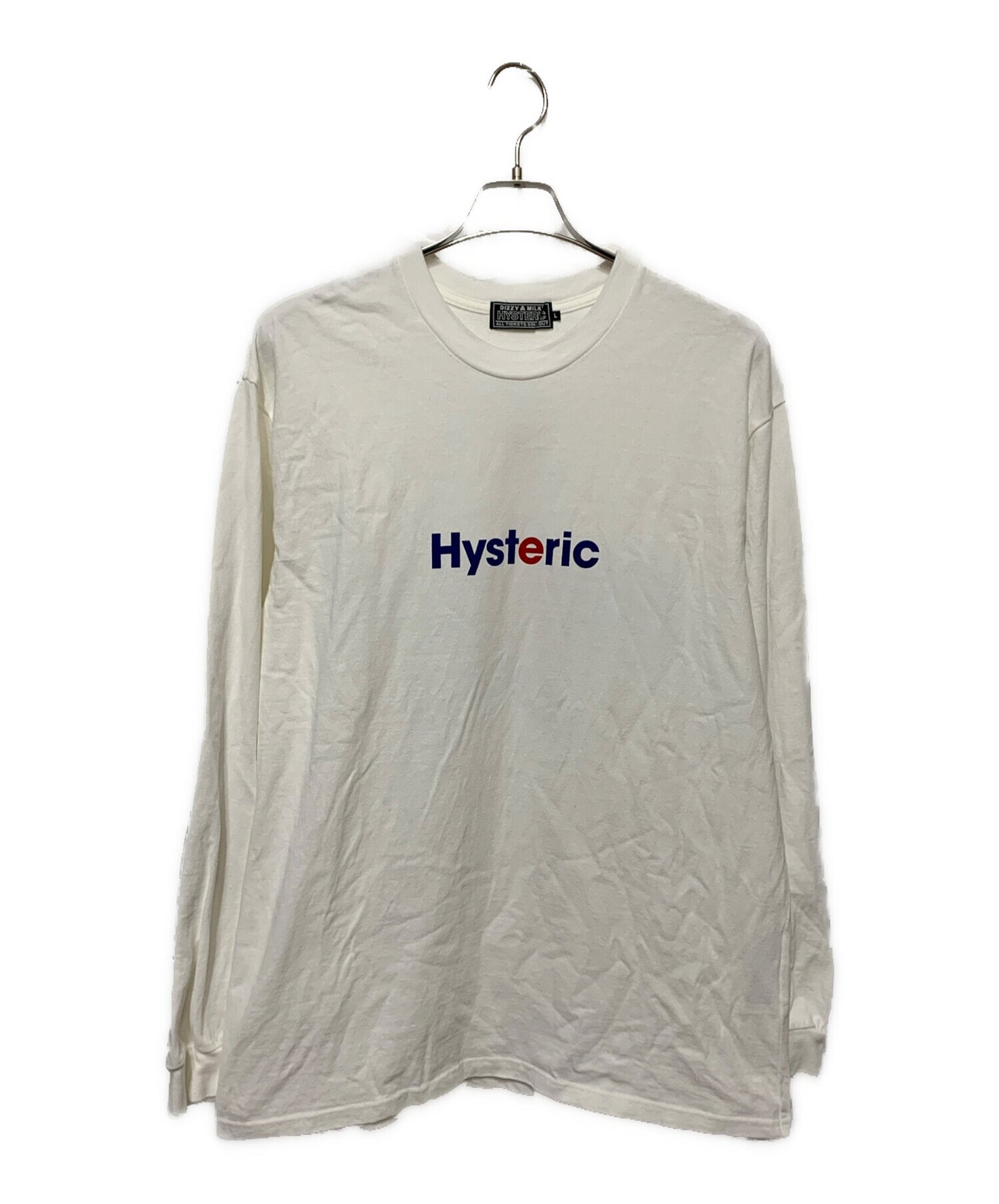 [Pre-owned] Hysteric Glamour METAL HYSTERIC long sleeve T-shirt 02243CL08