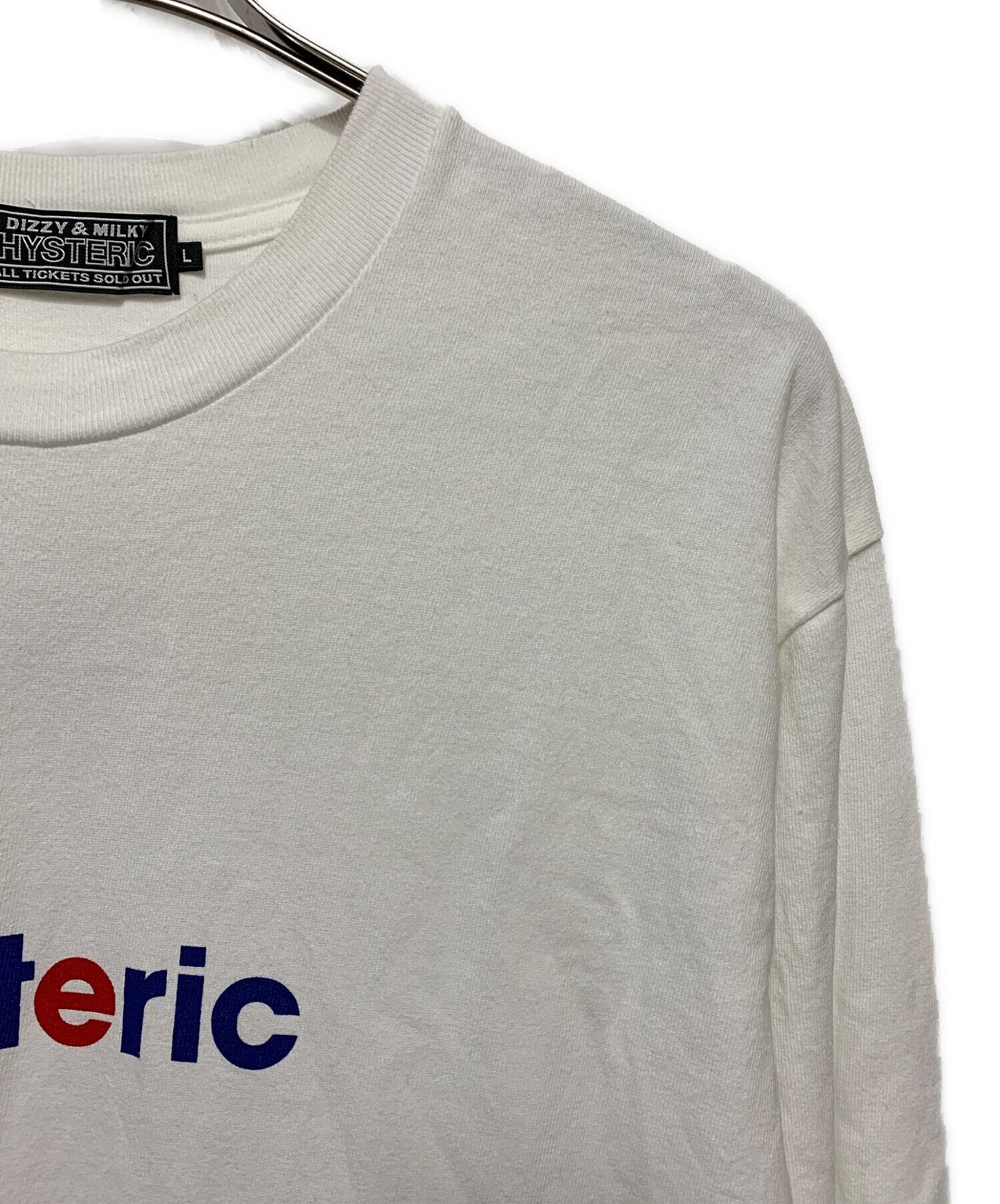 [Pre-owned] Hysteric Glamour METAL HYSTERIC long sleeve T-shirt 02243CL08