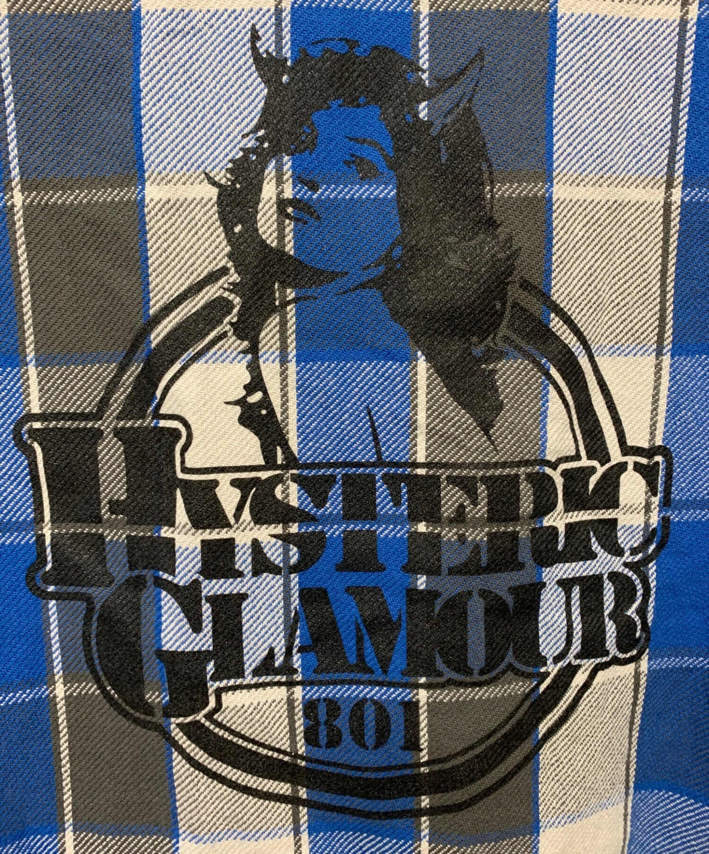 [Pre-owned] Hysteric Glamour DEVILS 801 work check shirt 02241AH01