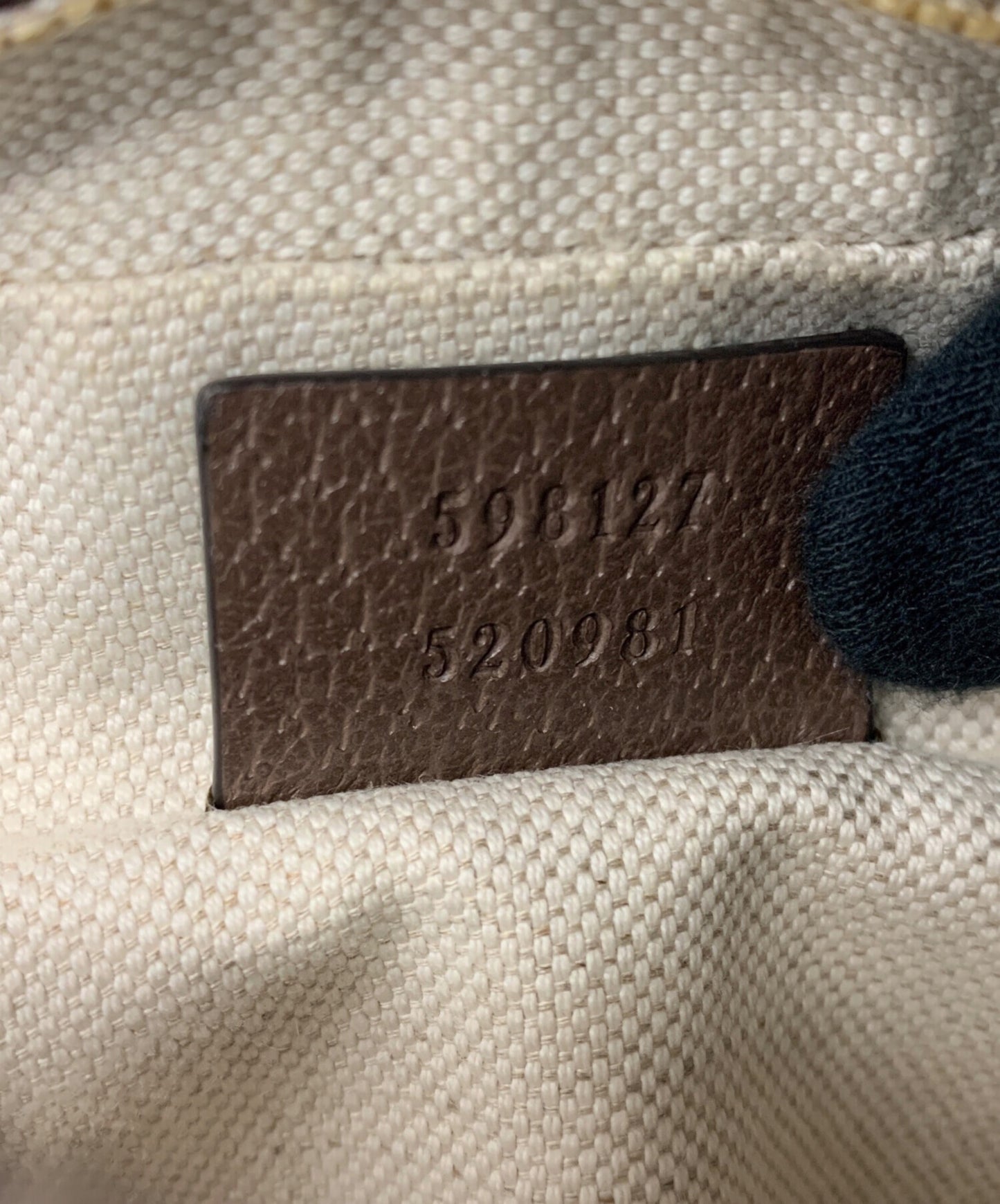 [Pre-owned] GUCCI GG Supreme Ophidia 598127