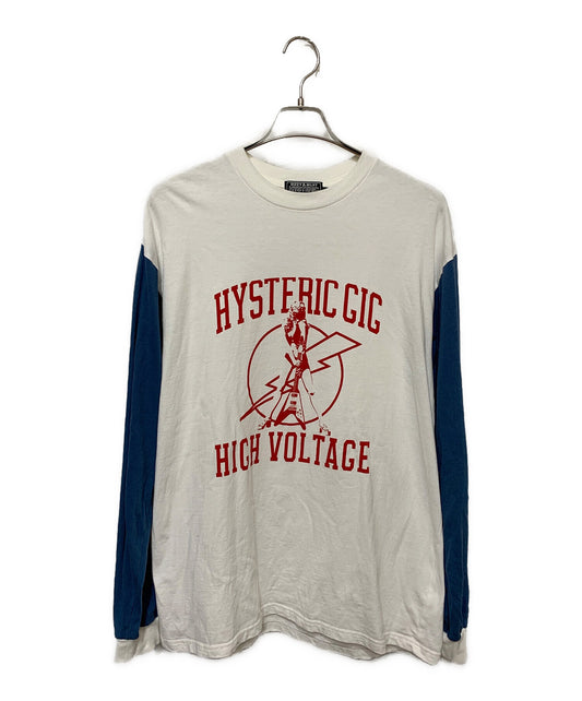 [Pre-owned] Hysteric Glamour HIGH VOLTAGE Long sleeve cut and sewn 02233CL04