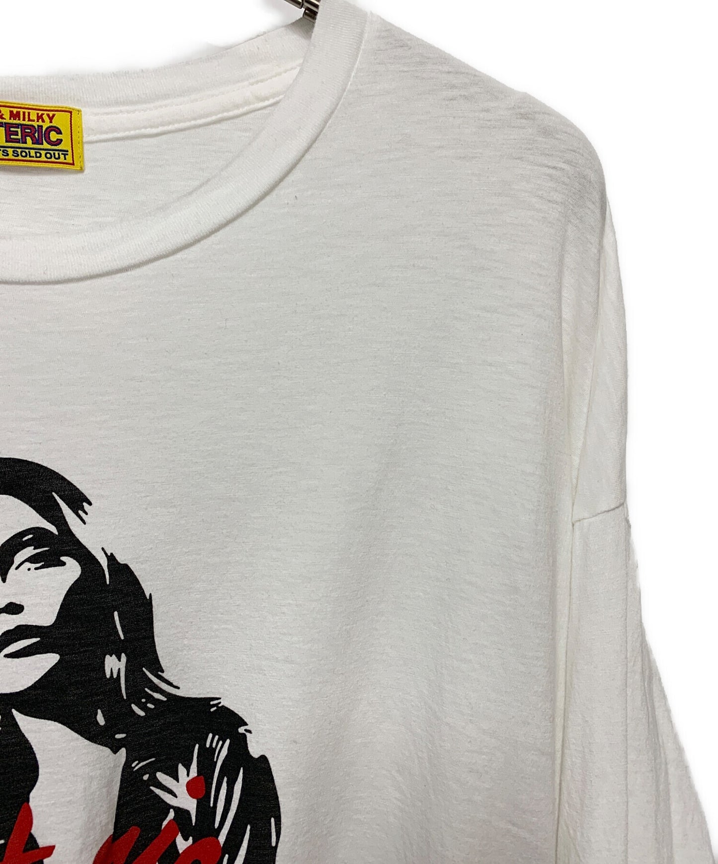 [Pre-owned] Hysteric Glamour LEATHER WOMAN Oversized T-shirt 01243CL09