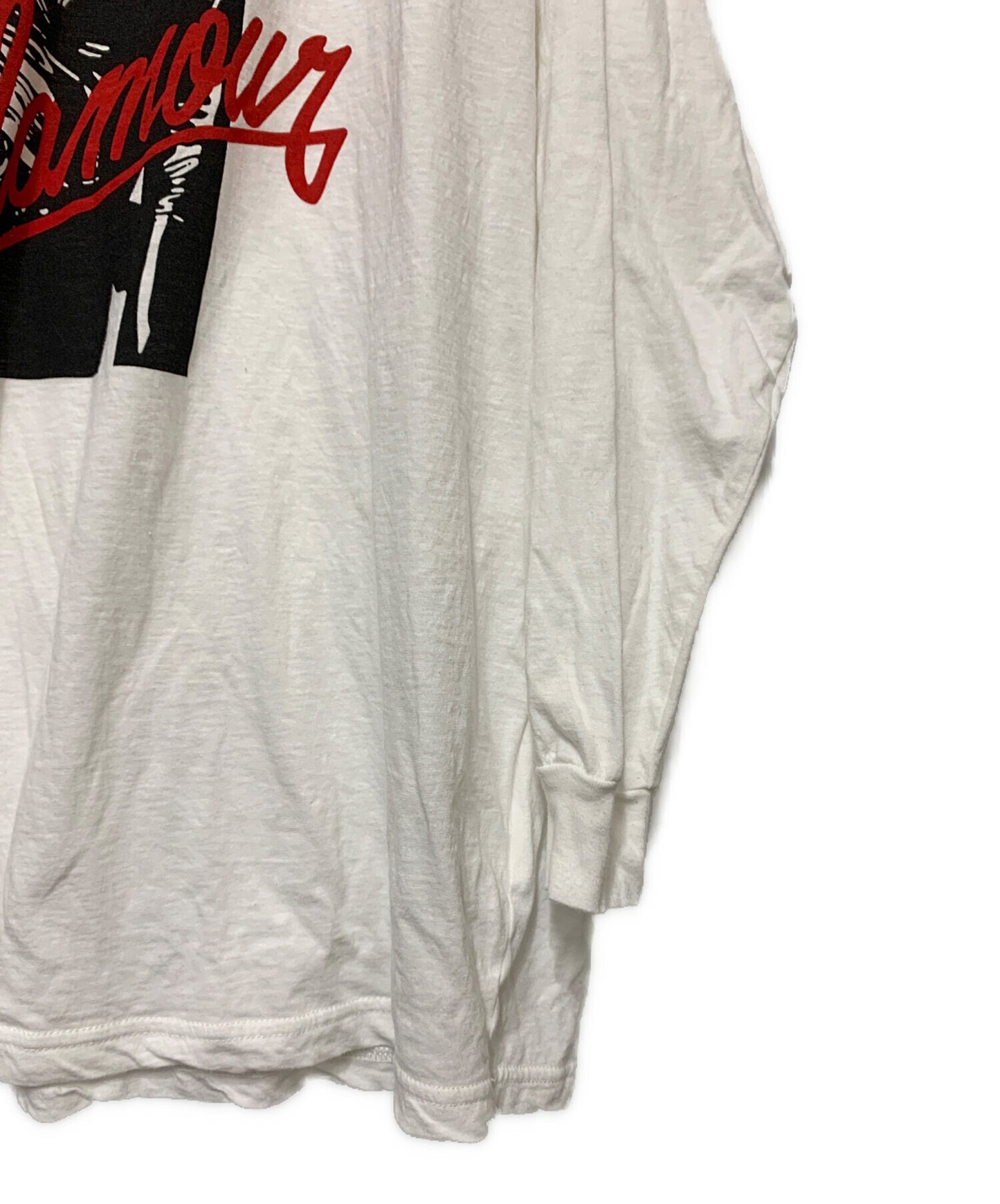 [Pre-owned] Hysteric Glamour LEATHER WOMAN Oversized T-shirt 01243CL09