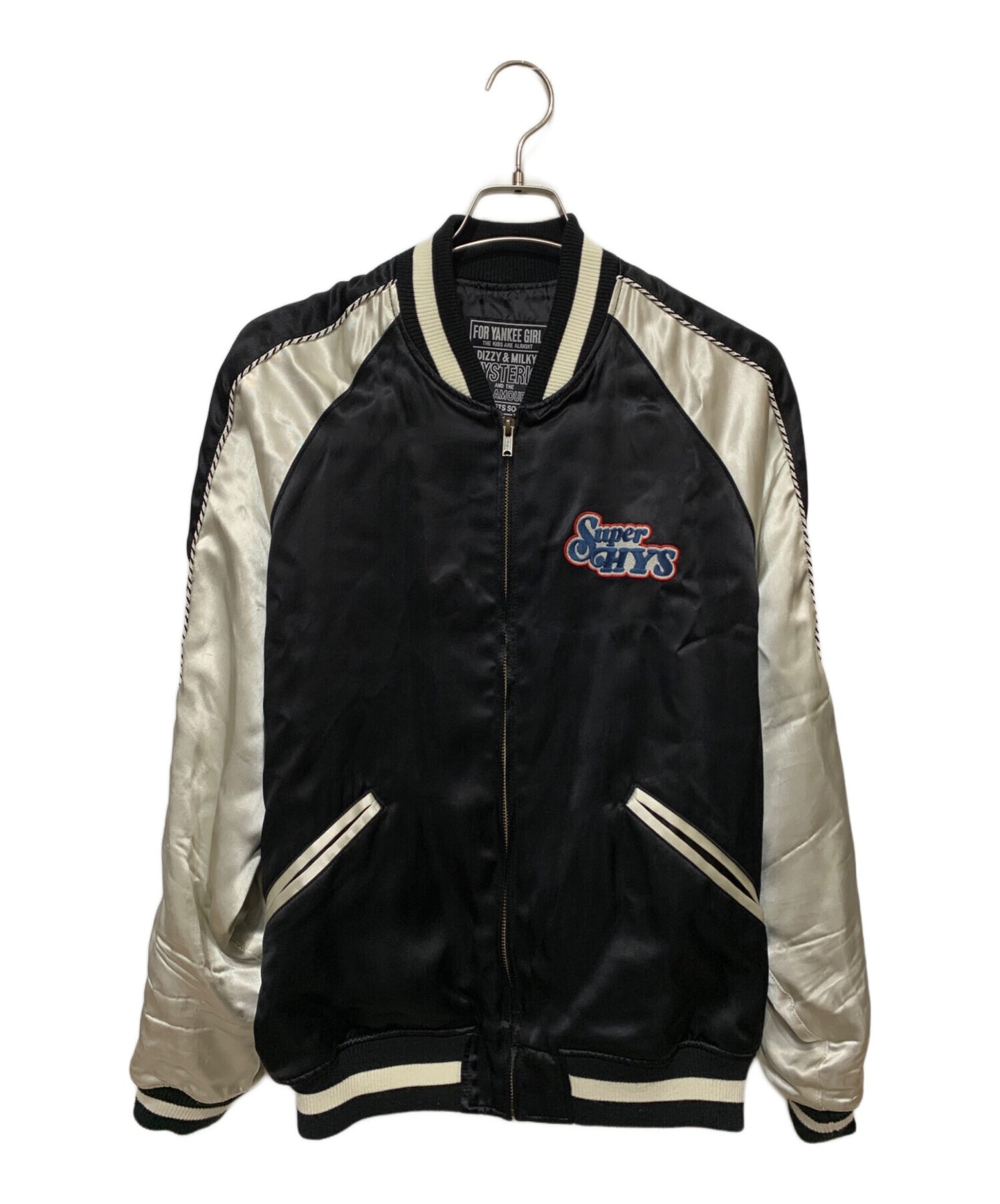 [Pre-owned] Hysteric Glamour LOVE MAKER Embroidered Souvenir Jacket Blouson 02233AB09