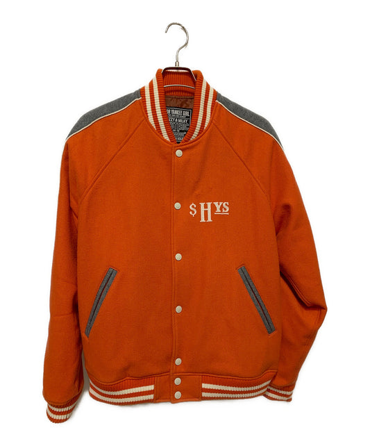 [Pre-owned] Hysteric Glamour HG REWARD embroidered stadium jacket 02243AB09