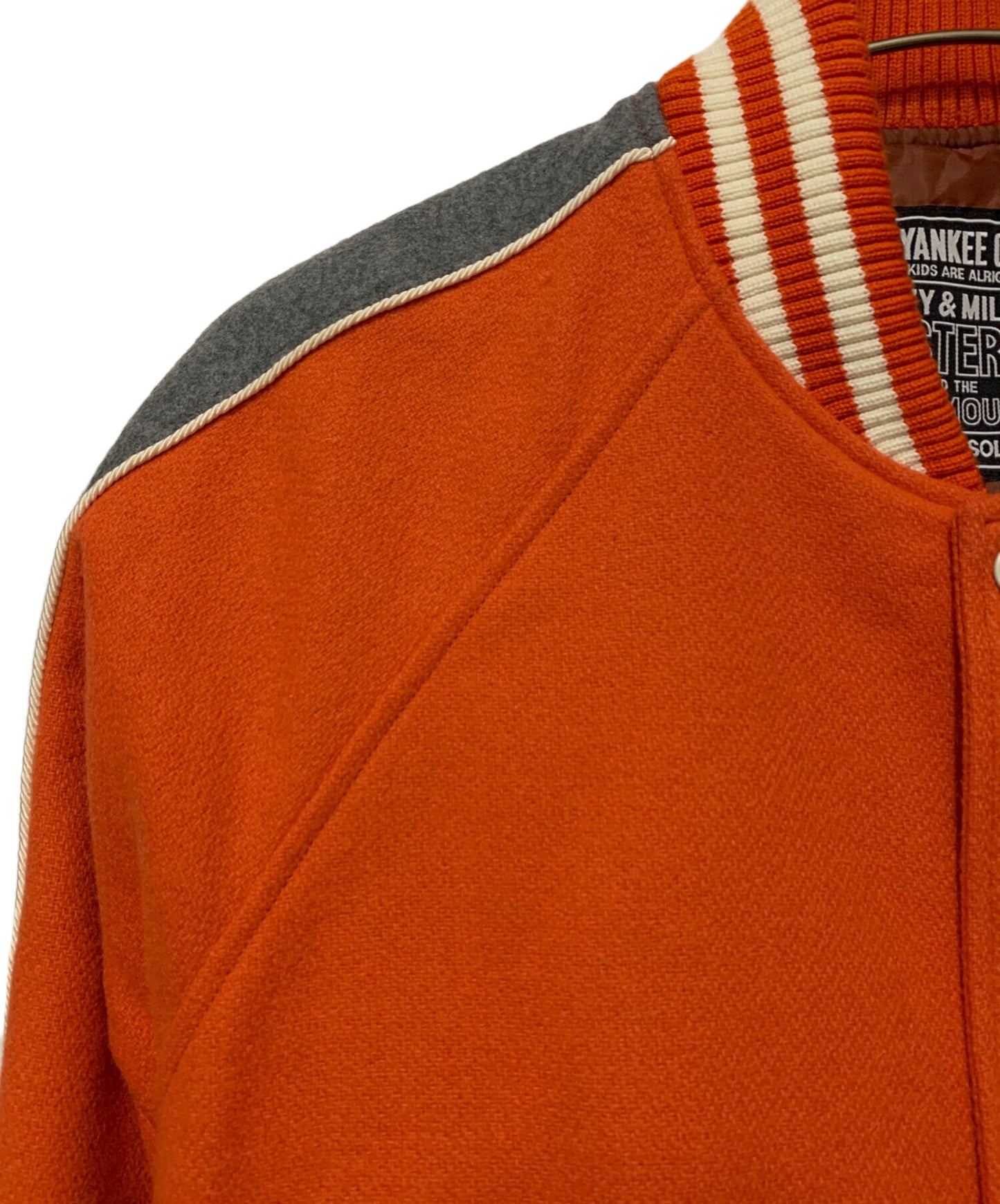 [Pre-owned] Hysteric Glamour HG REWARD embroidered stadium jacket 02243AB09