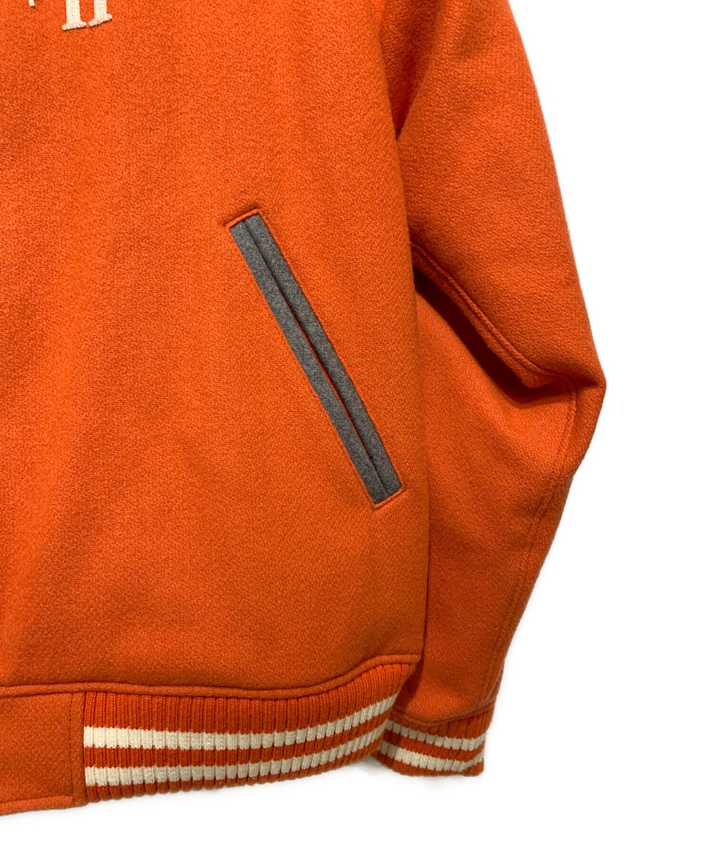 [Pre-owned] Hysteric Glamour HG REWARD embroidered stadium jacket 02243AB09