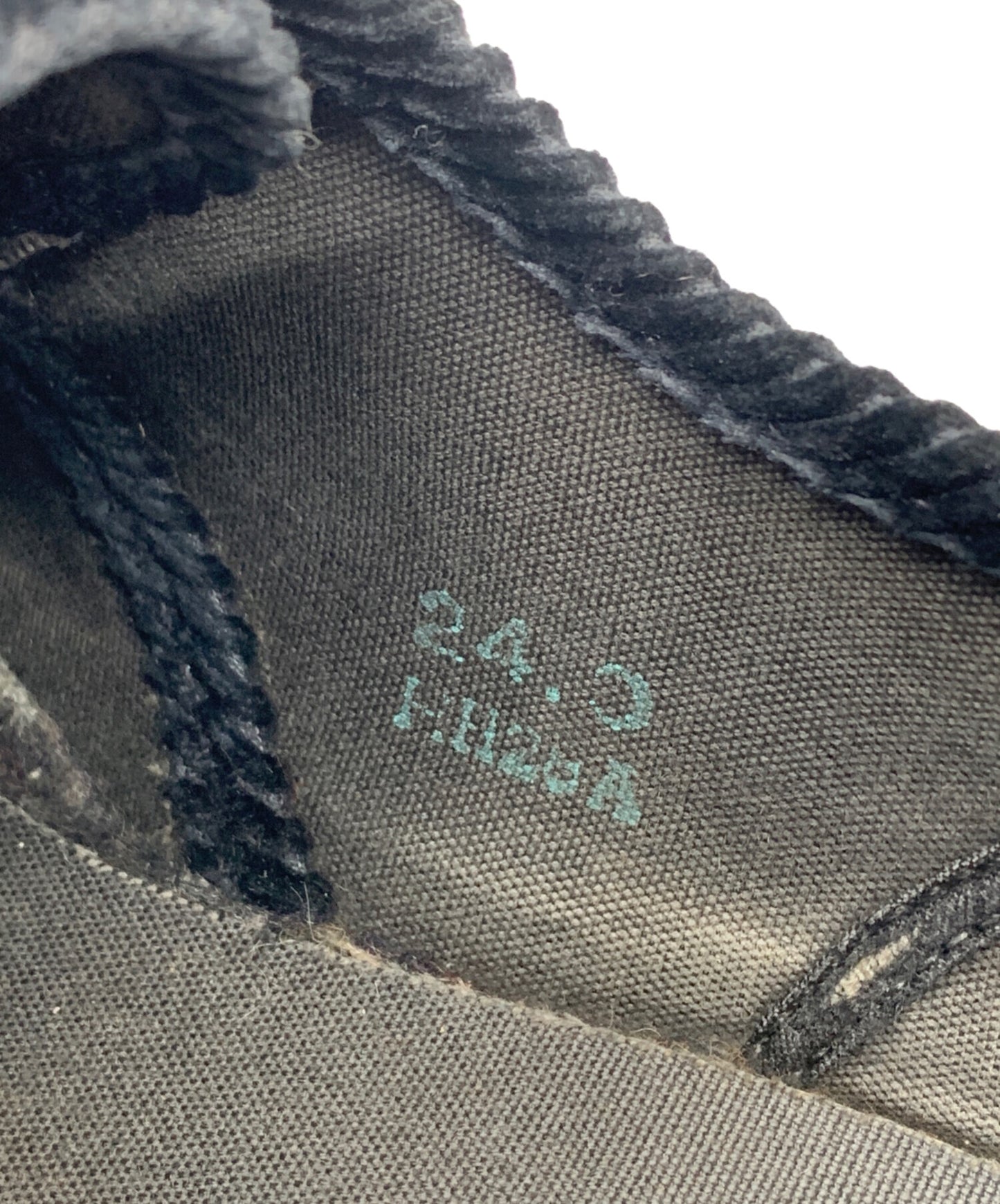 [Pre-owned] COMME des GARCONS HOMME PLUS Thick-soled platform shark sole corduroy shoes