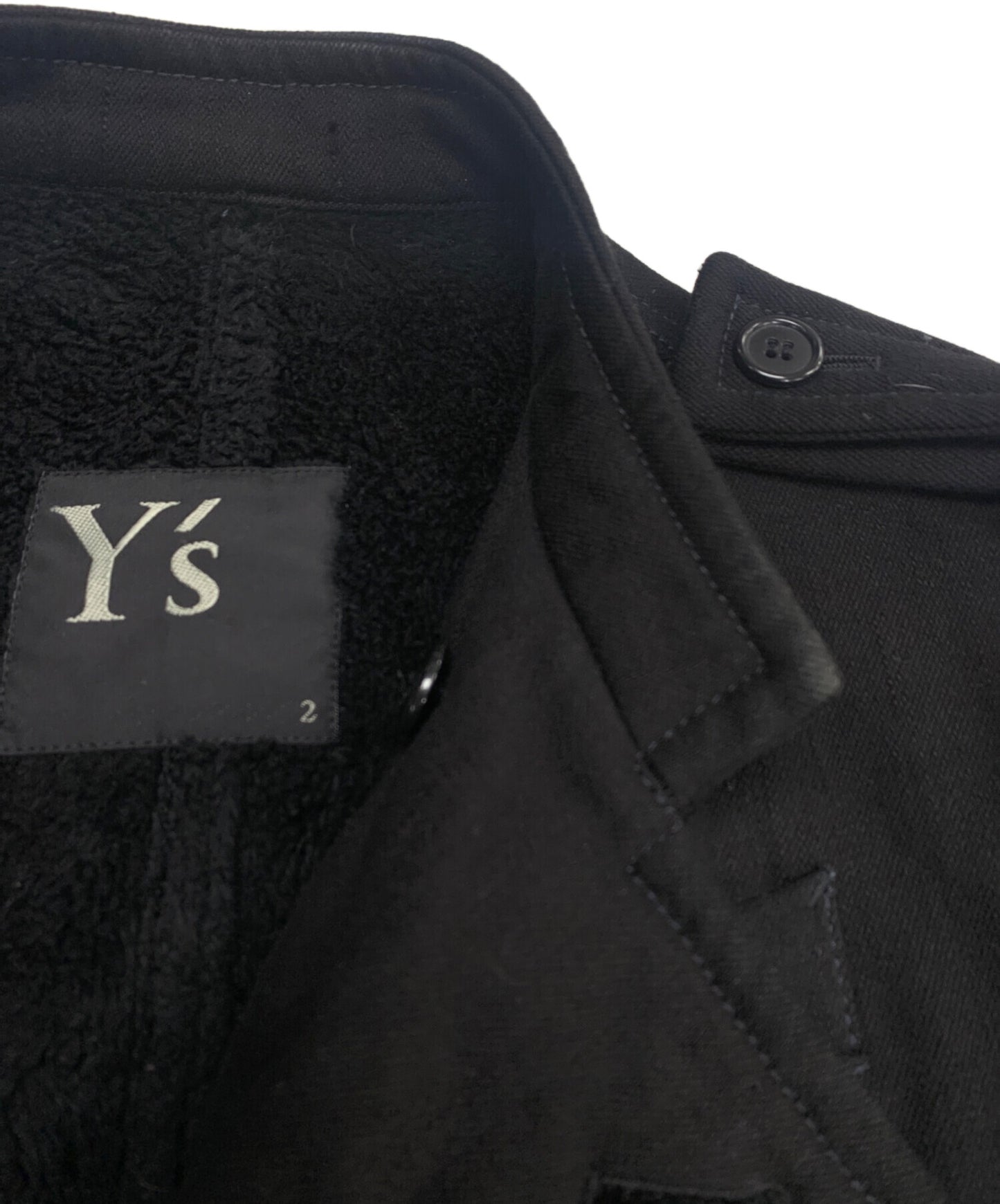 [Pre-owned] Y's stand-up collar coat YC-J09-009
