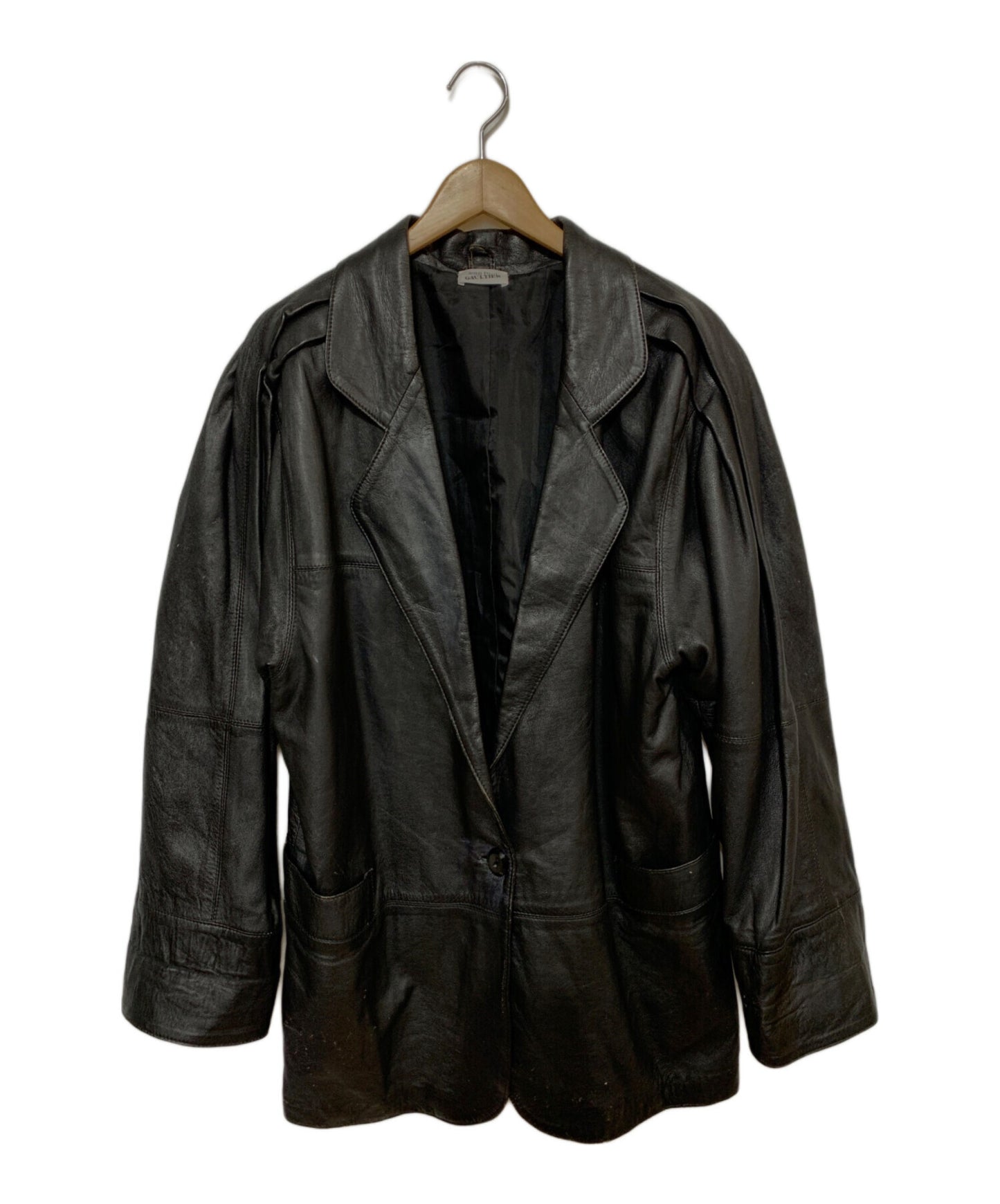 [Pre-owned] Jean Paul GAULTIER Leather Tailored Jacket