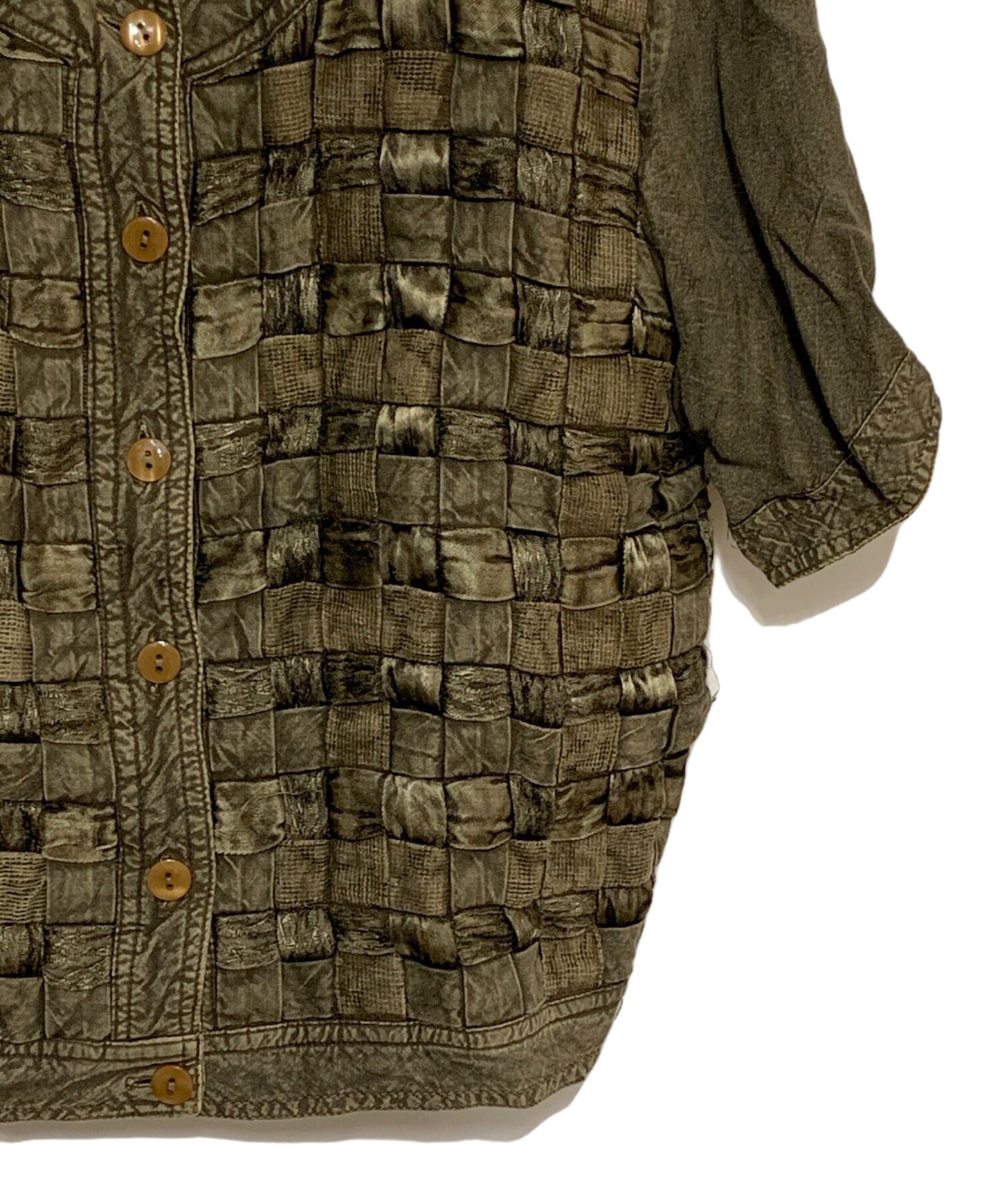 [Pre-owned] Jean Paul GAULTIER Braided Short-Sleeved Shirt