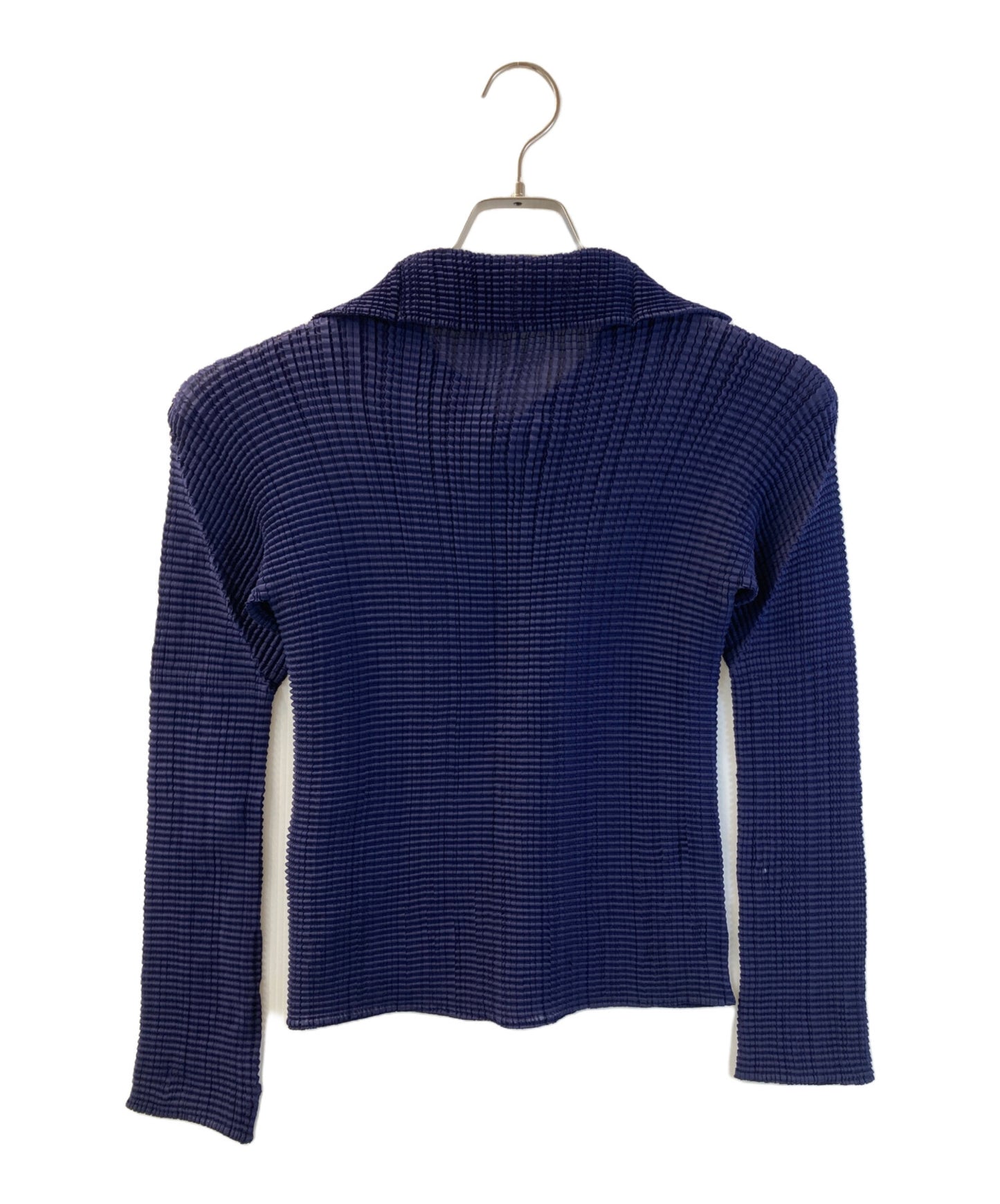 [Pre-owned] ISSEY MIYAKE pleated shirt IM32FJ245