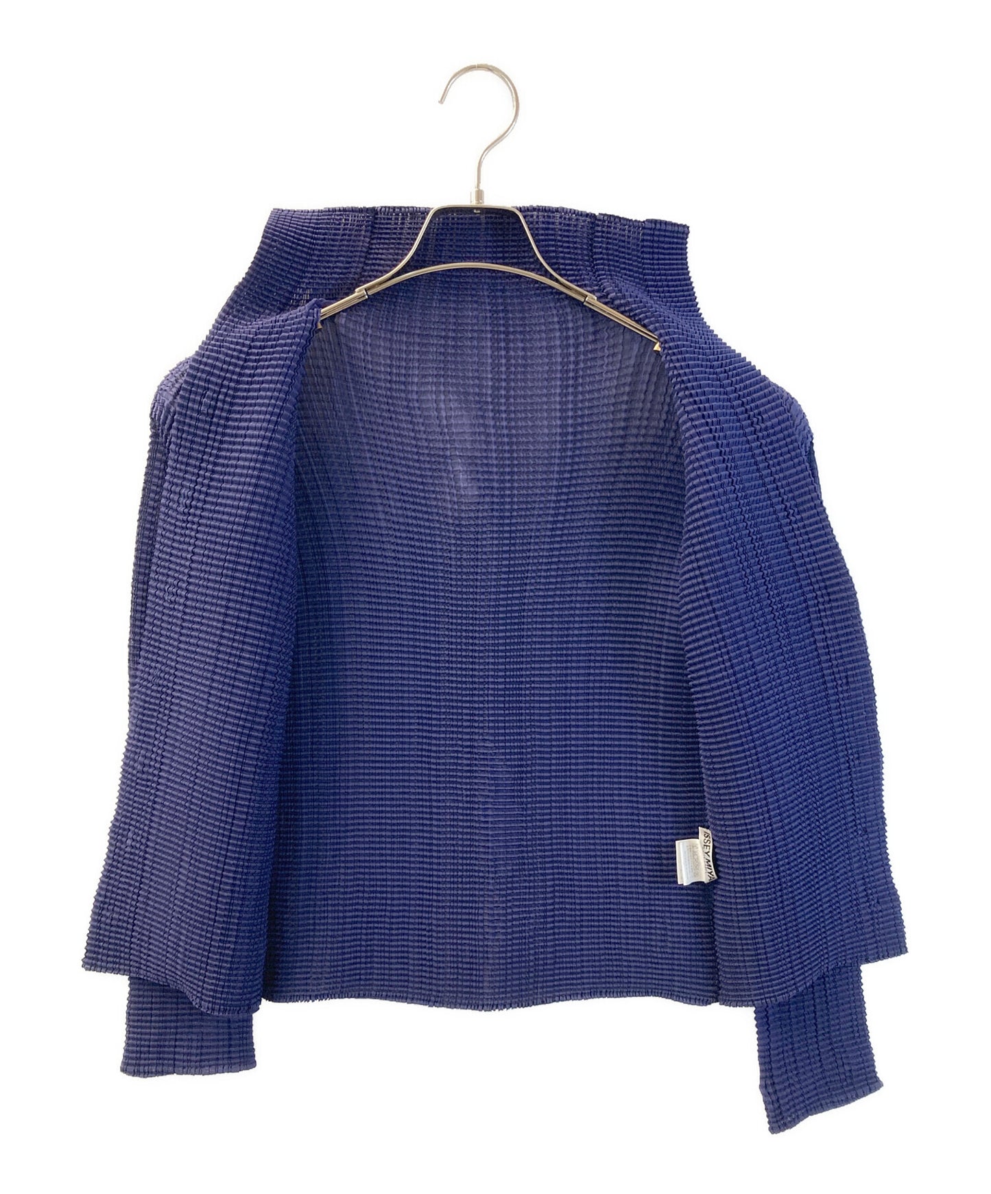 [Pre-owned] ISSEY MIYAKE pleated shirt IM32FJ245