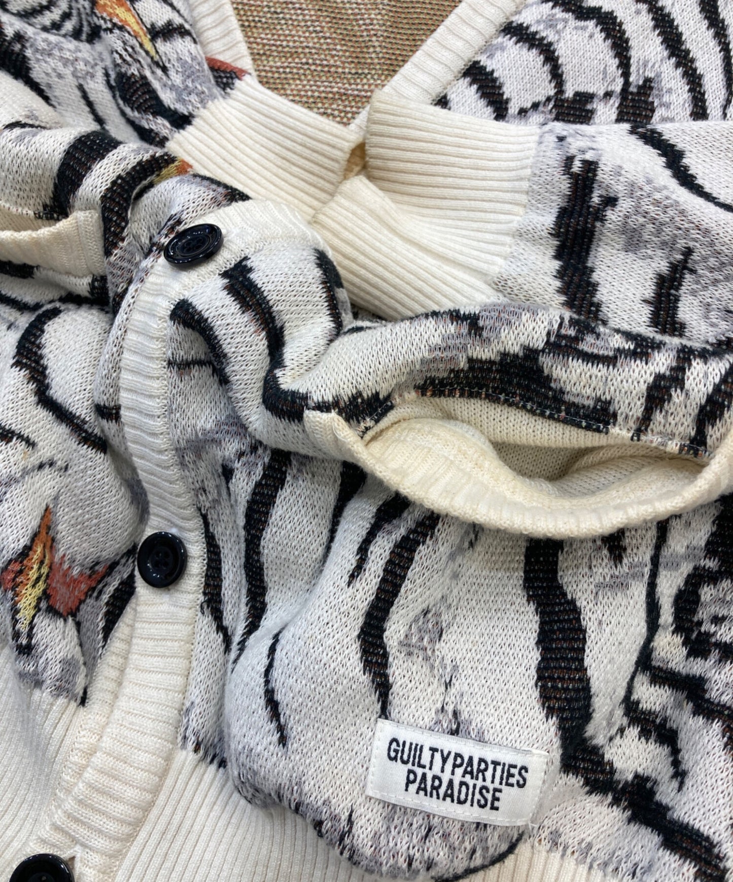 [Pre-owned] WACKO MARIA knitted cardigan