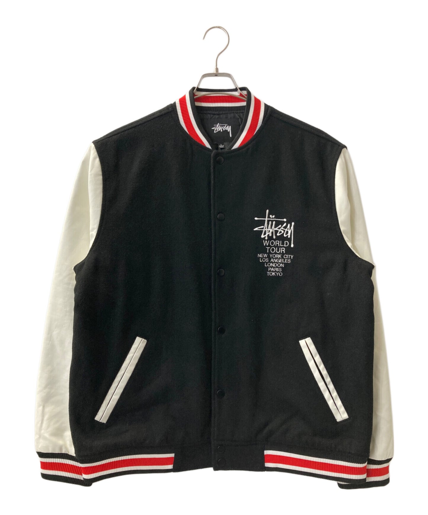 [Pre-owned] stussy jacket with team's logo
