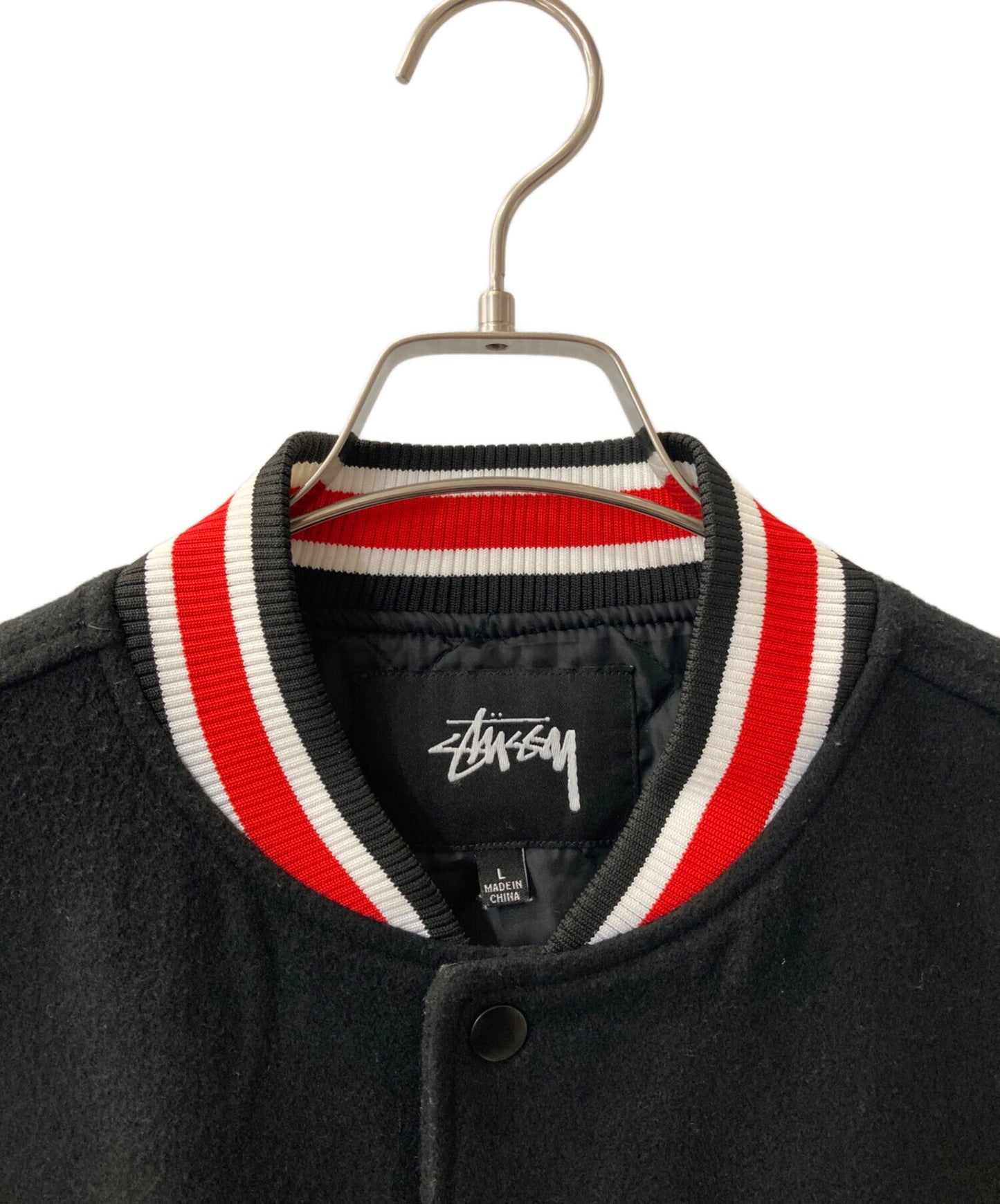 [Pre-owned] stussy jacket with team's logo