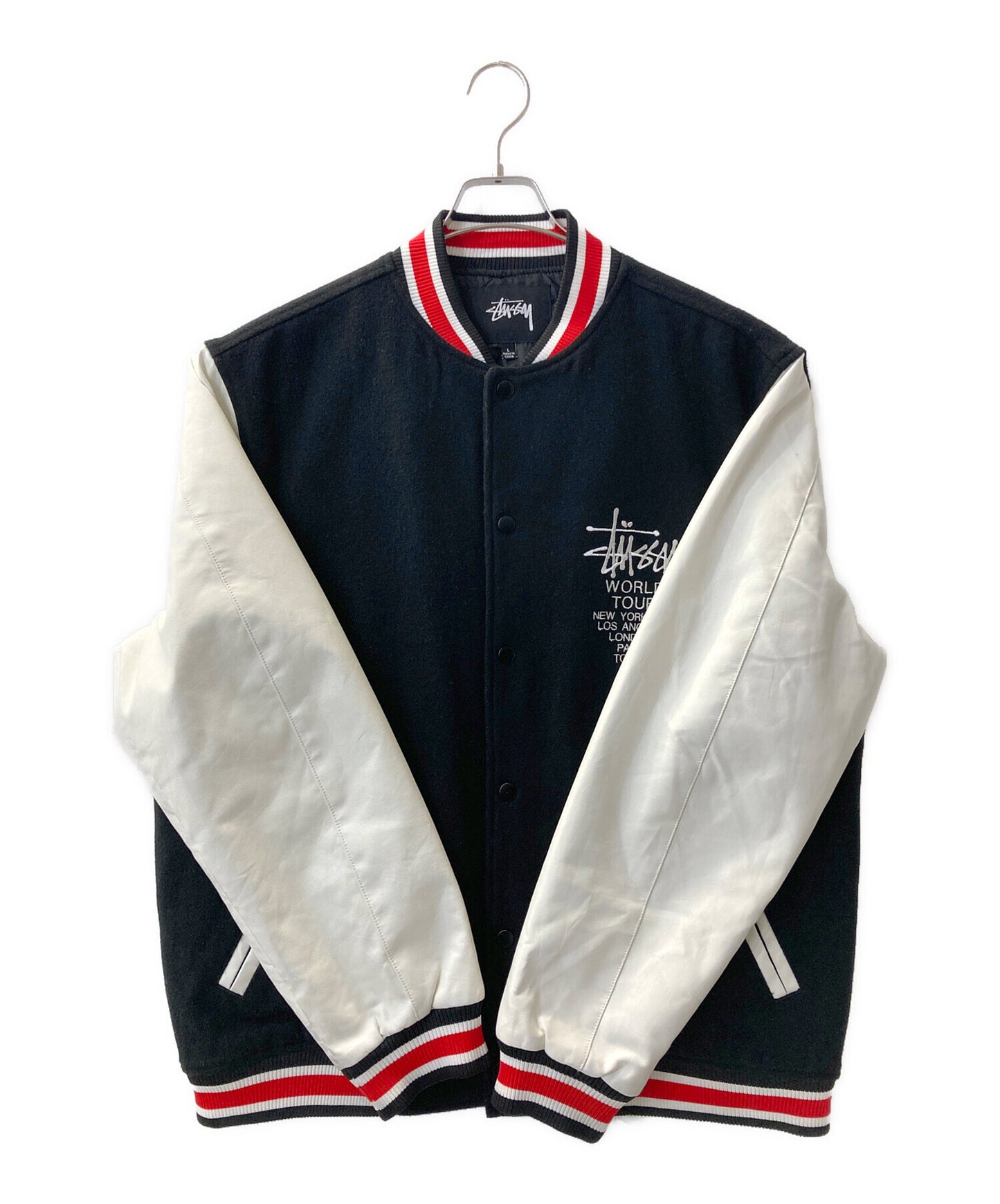 [Pre-owned] stussy jacket with team's logo