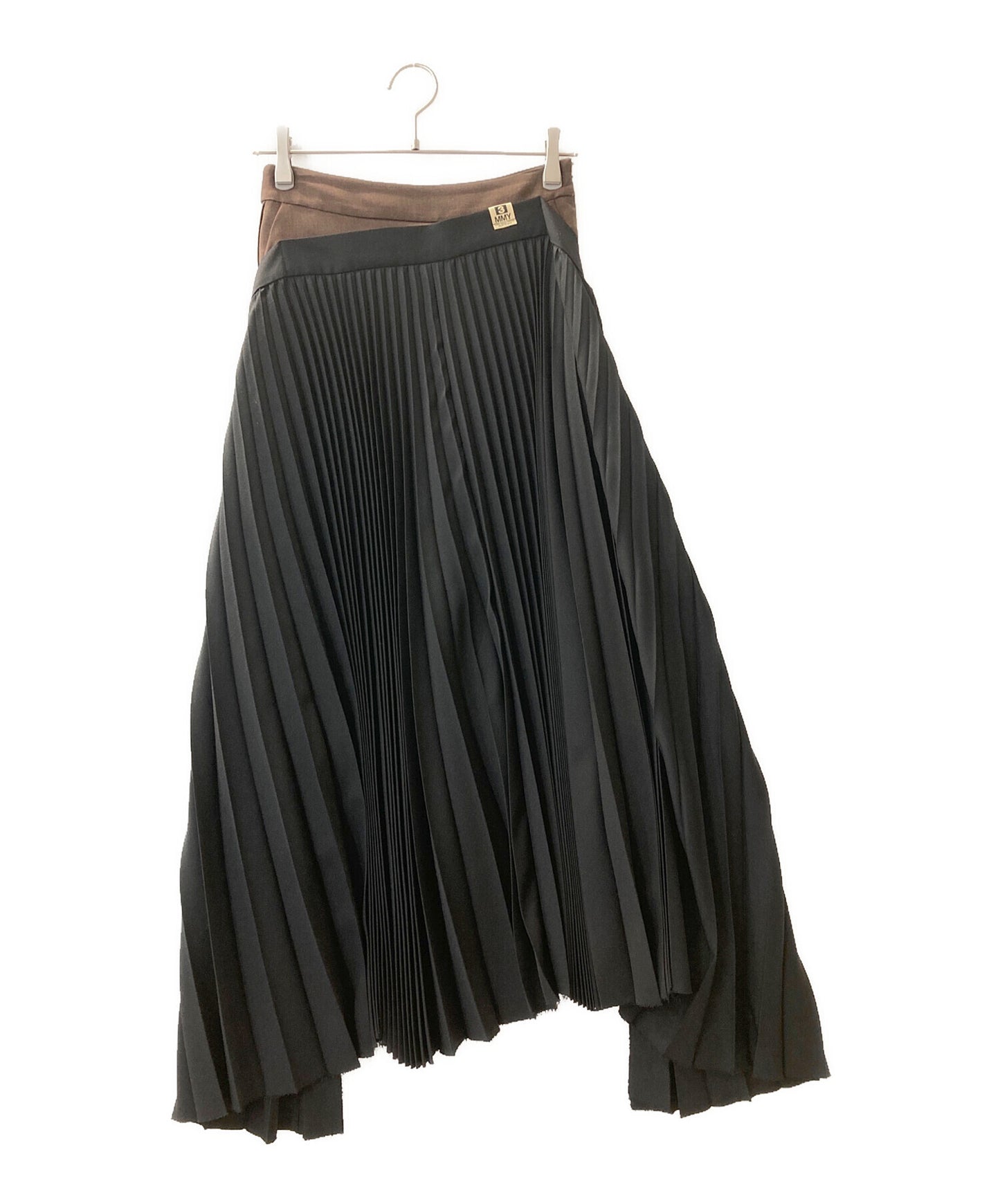 [Pre-owned] Maison MIHARA YASUHIRO Combined Pleats Long Skirt B08SK241