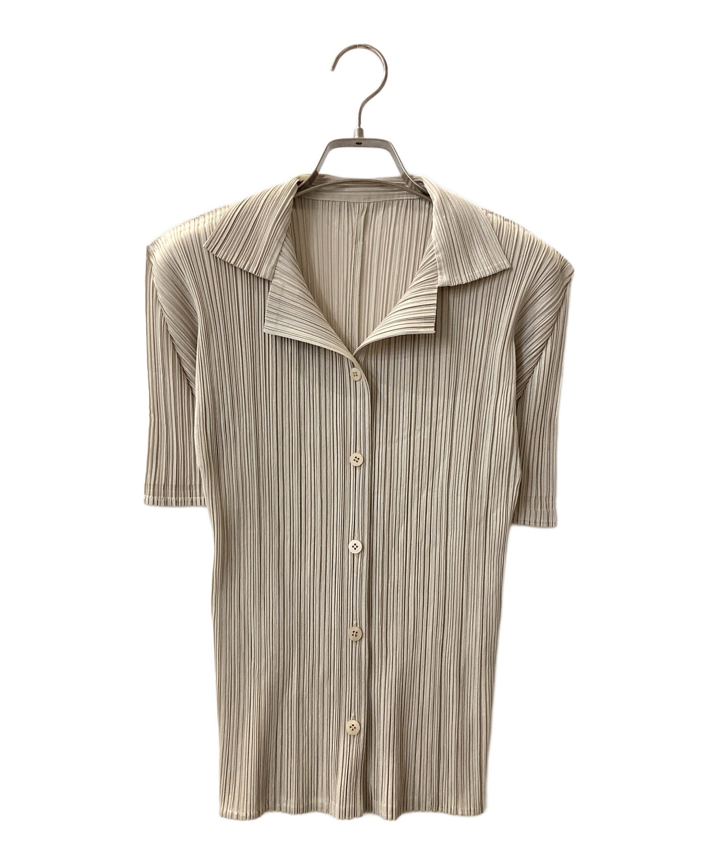 [Pre-owned] PLEATS PLEASE short-sleeved shirt PP13-JJ104