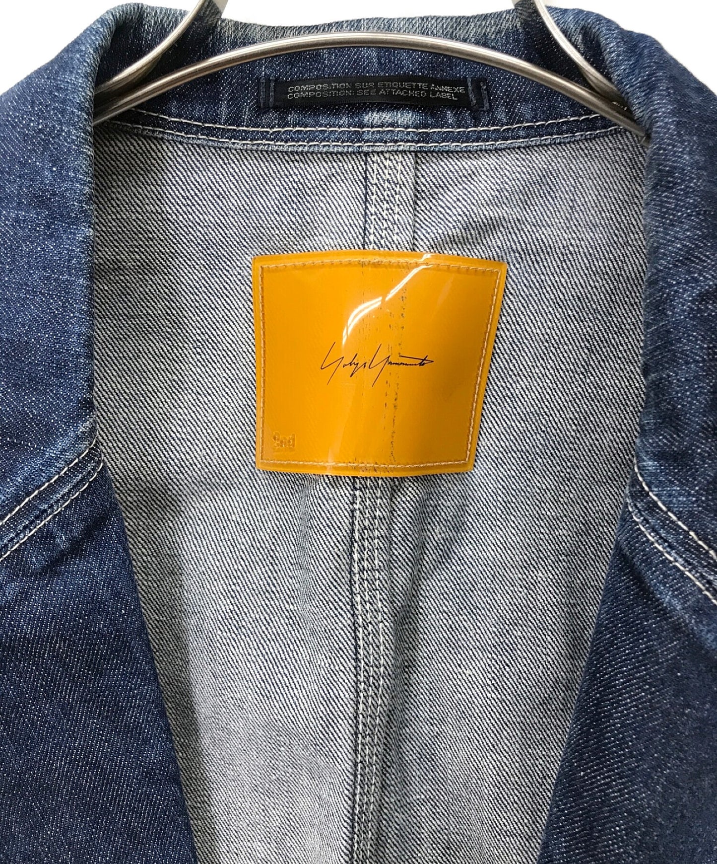 [Pre-owned] Yohji Yamamoto pour homme denim jacket HM-J30-001