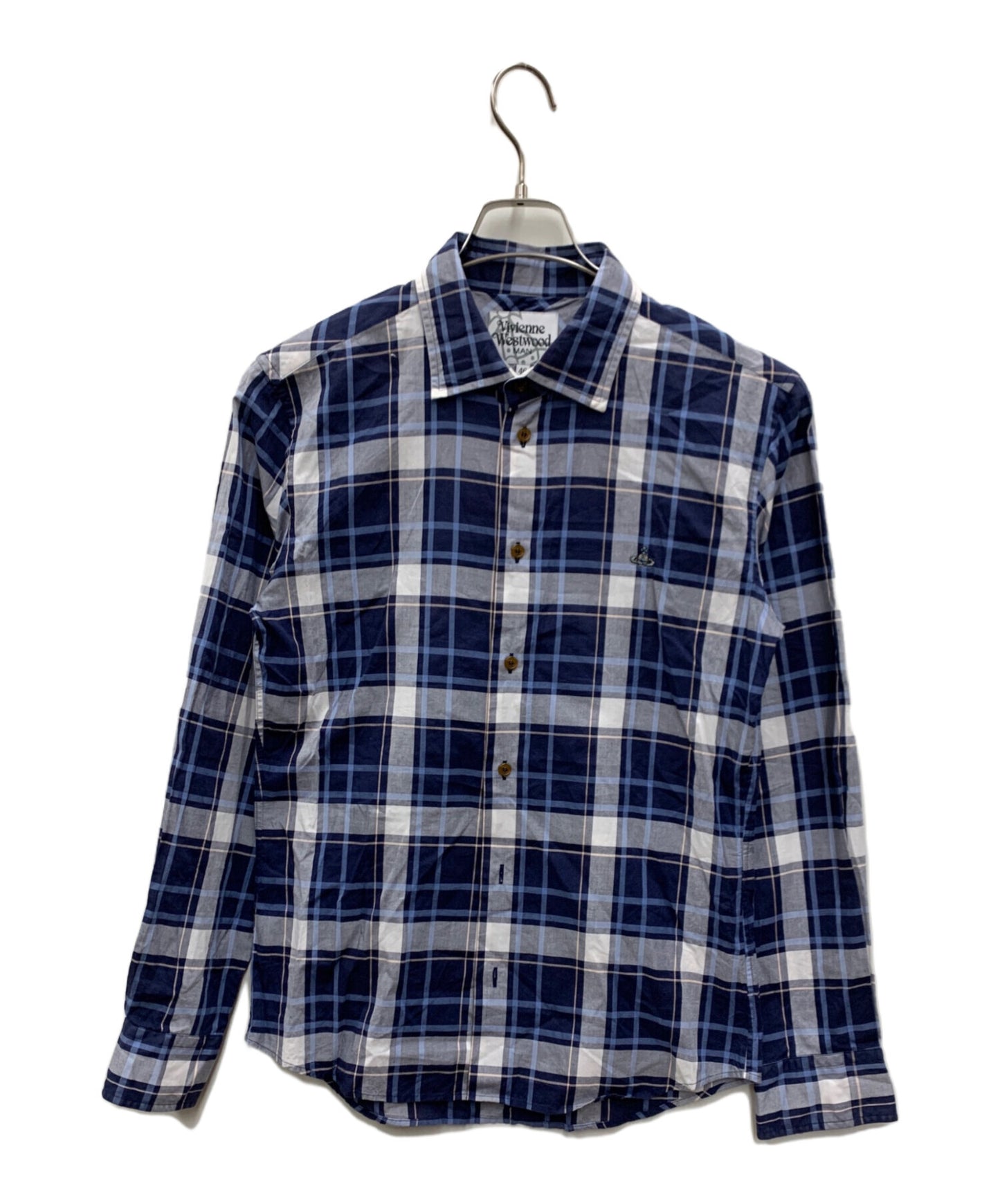 [Pre-owned] Vivienne Westwood man checked shirt VW-WR-78222