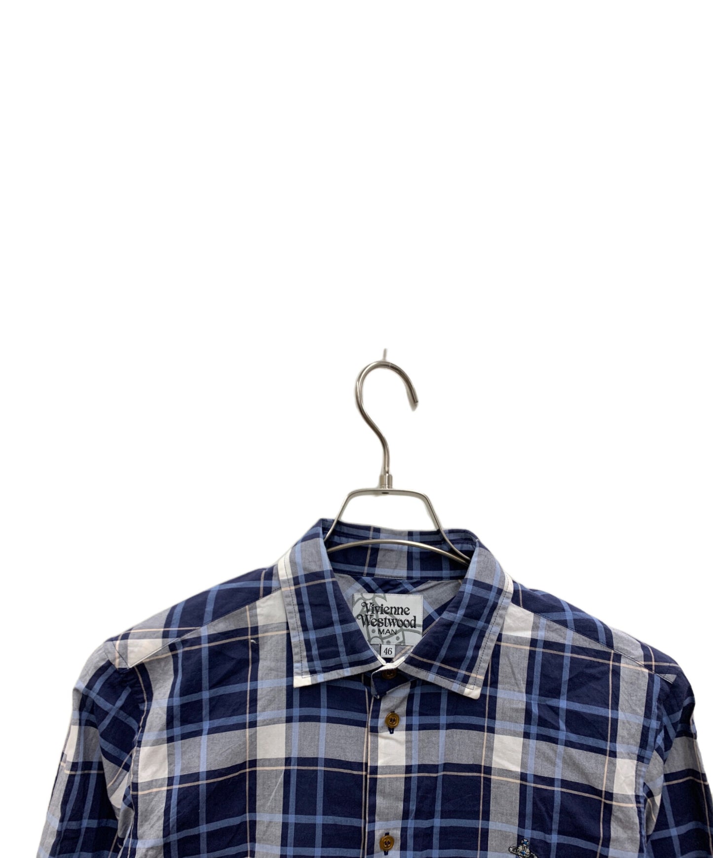 [Pre-owned] Vivienne Westwood man checked shirt VW-WR-78222