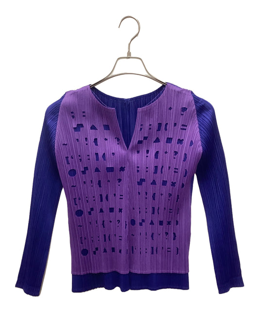 [Pre-owned] PLEATS PLEASE ISSEY MIYAKE pleated knit PP71-JK502