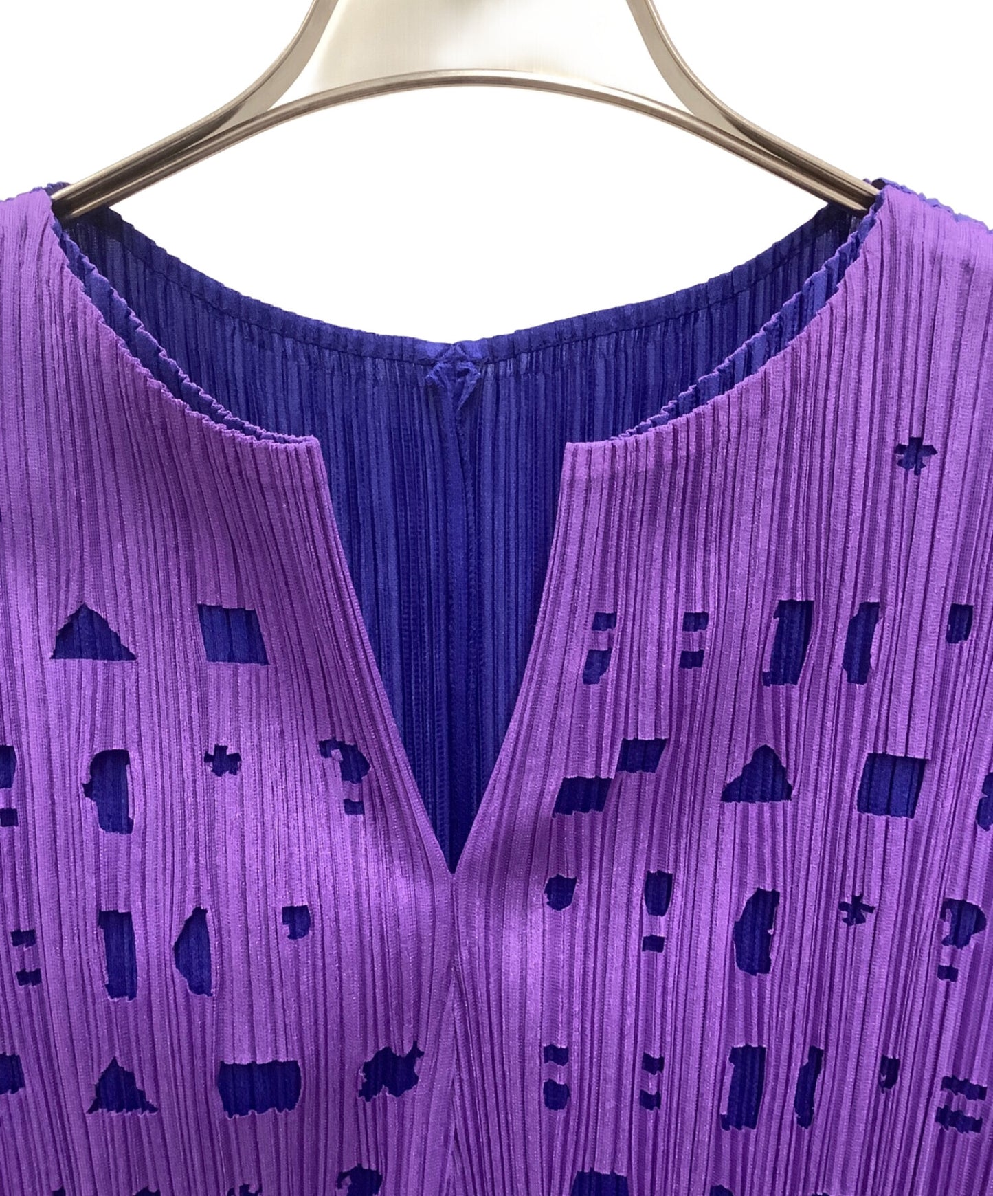 [Pre-owned] PLEATS PLEASE ISSEY MIYAKE pleated knit PP71-JK502