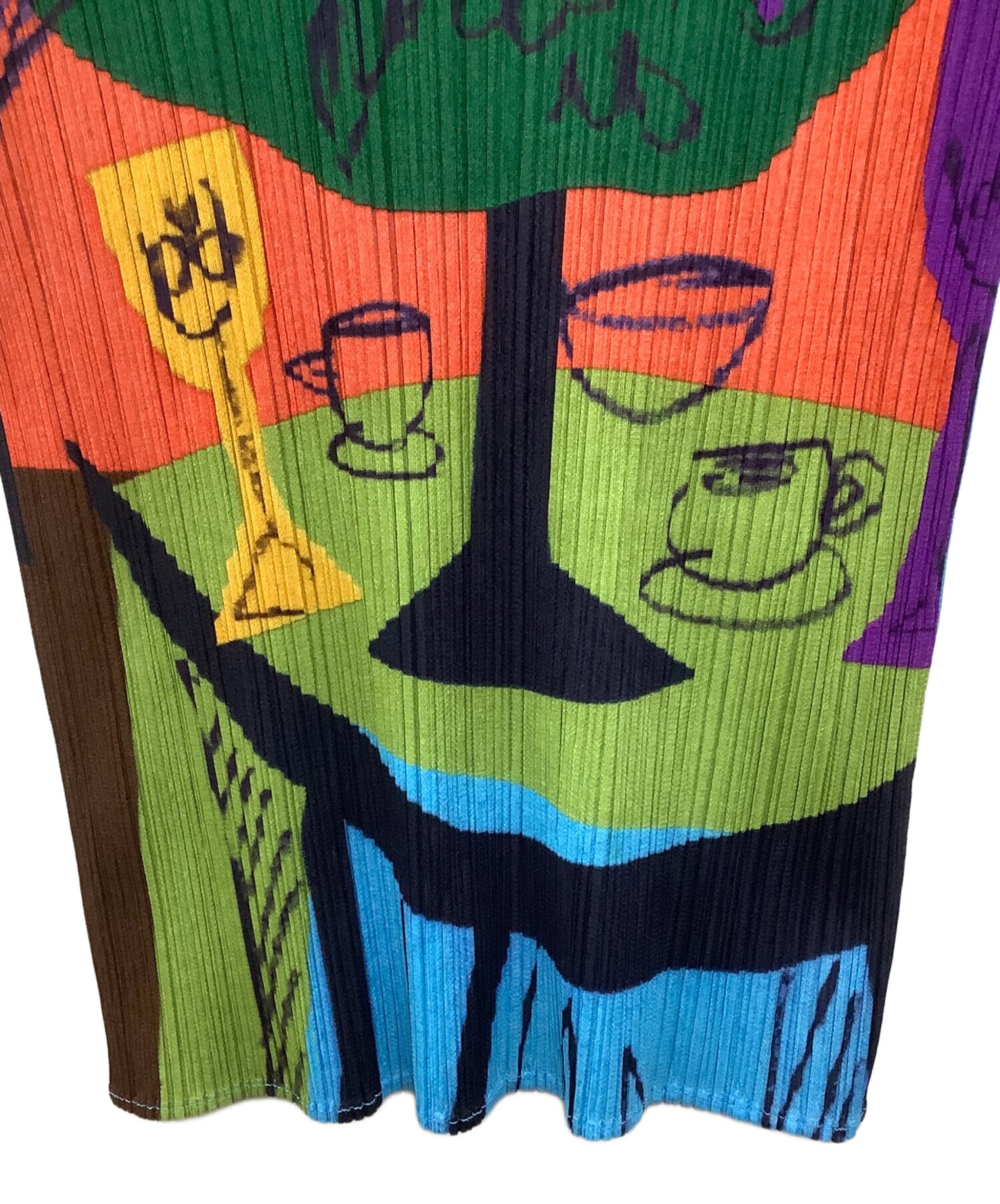 [Pre-owned] PLEATS PLEASE ISSEY MIYAKE ■ Sleeveless pleated cut and sewn PP11-JK776